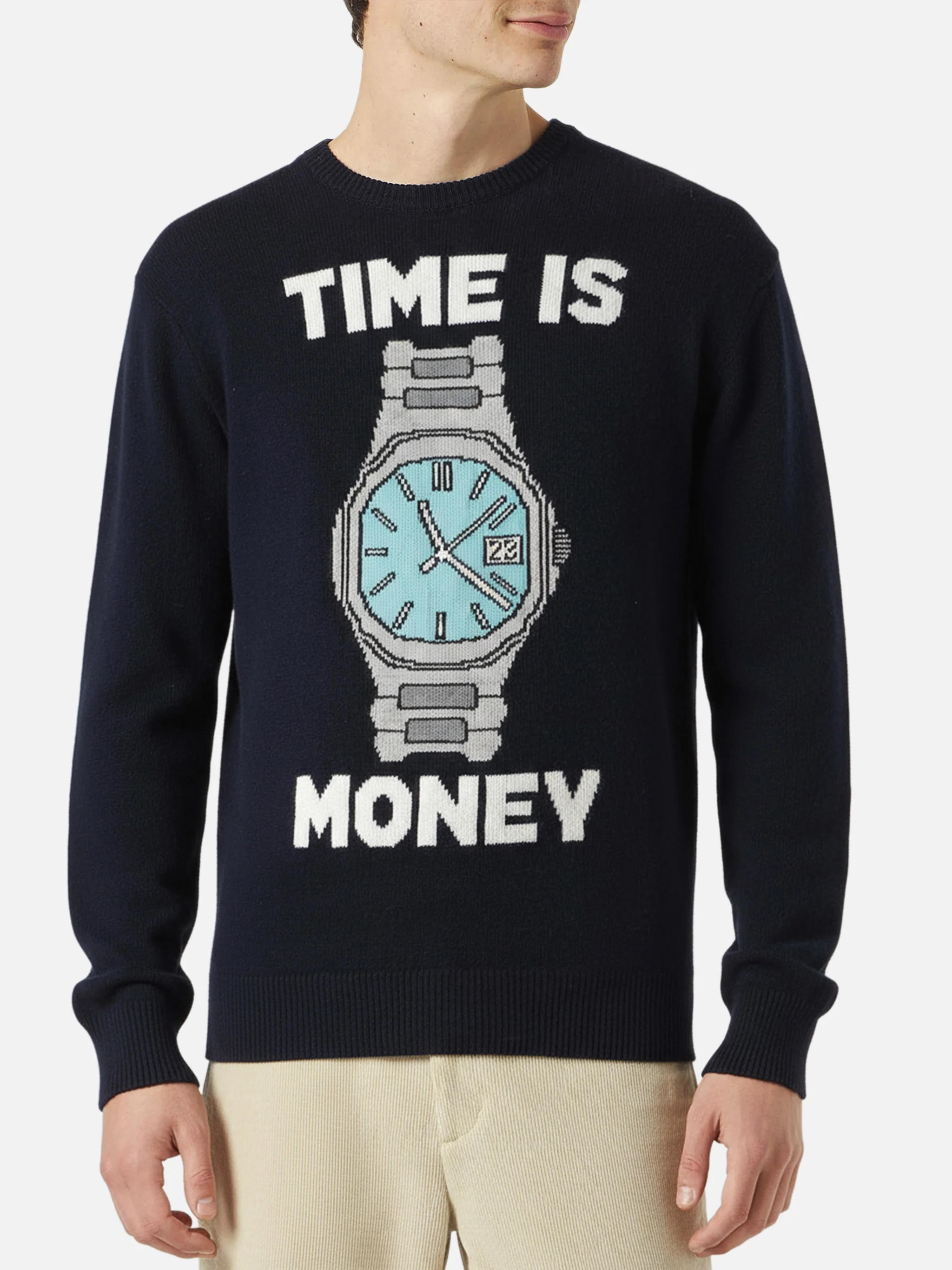 Heron Time is money sweater - Image 2