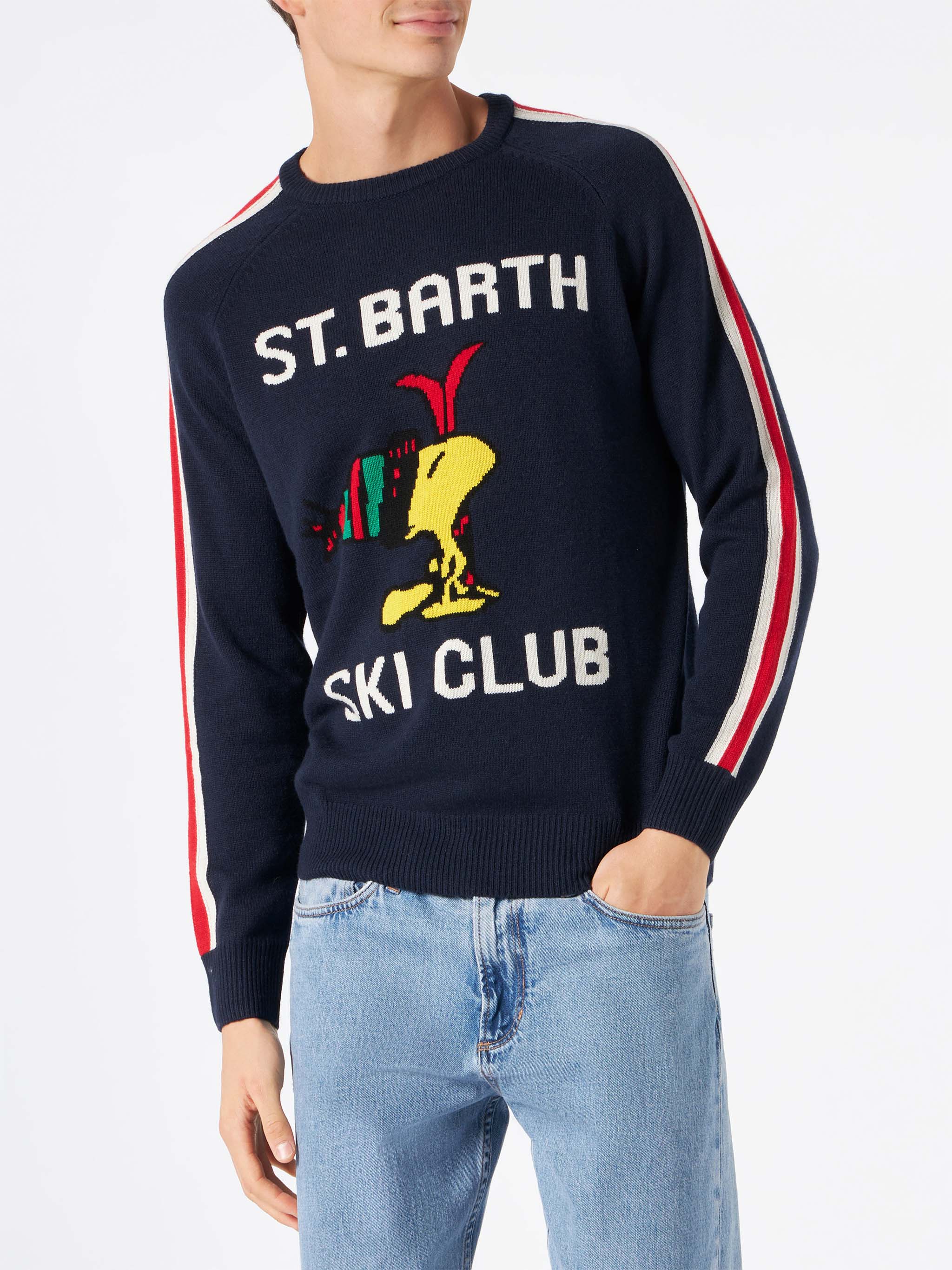 Crewneck sweater with Woodstock jacquard | PEANUTS™ SPECIAL EDITION - Image 2