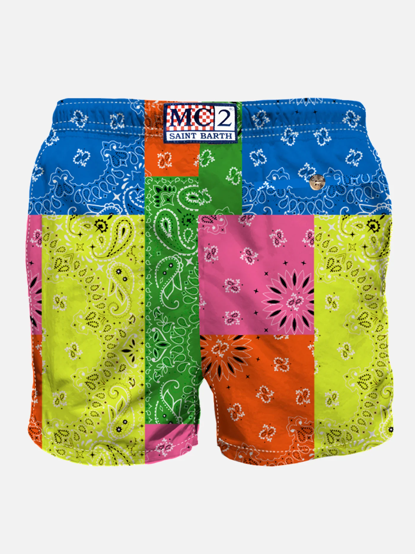 Caprese multicolor bandana swim shorts - Image 2
