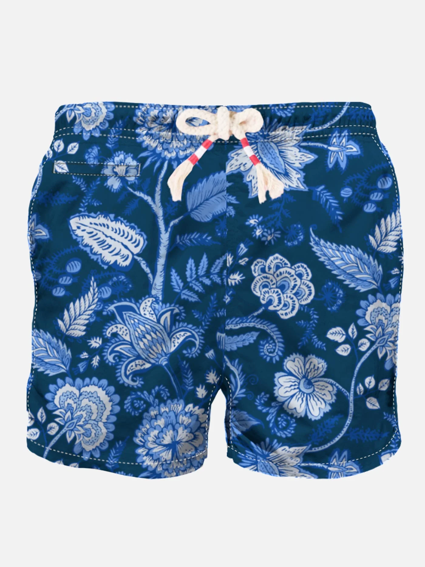 Caprese blue floral swim shorts