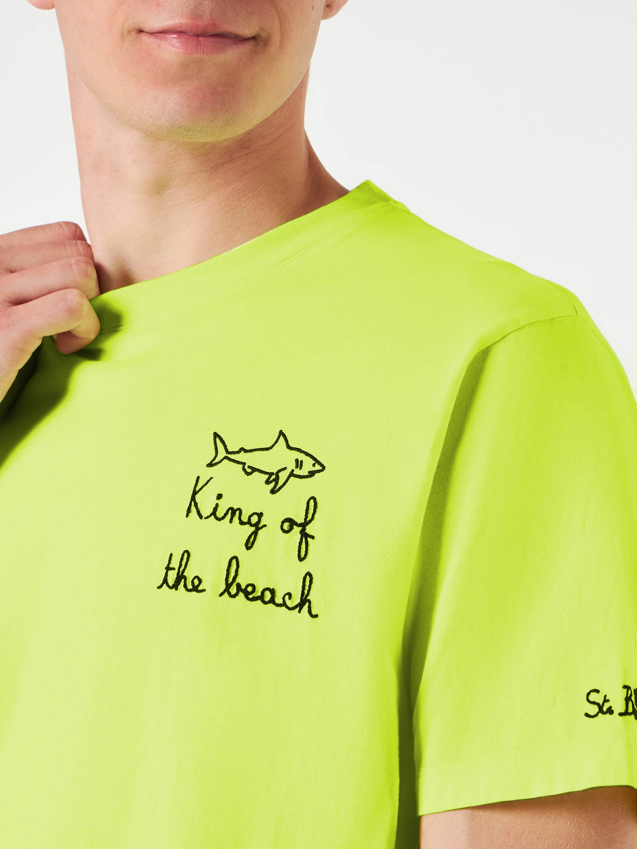 Portofino King of the Beach embroidered T-shirt - Image 2