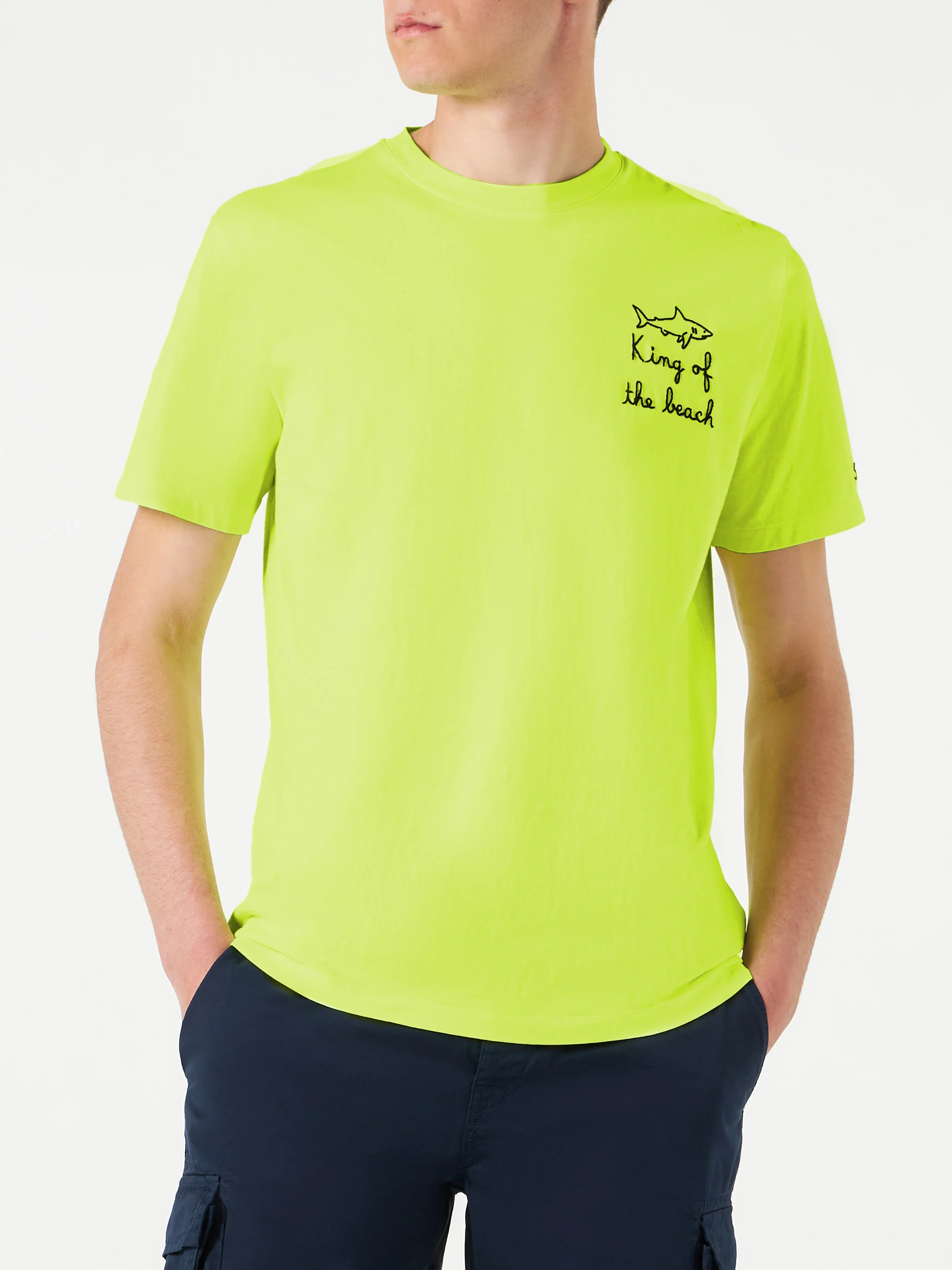 Portofino King of the Beach embroidered T-shirt - Image 3