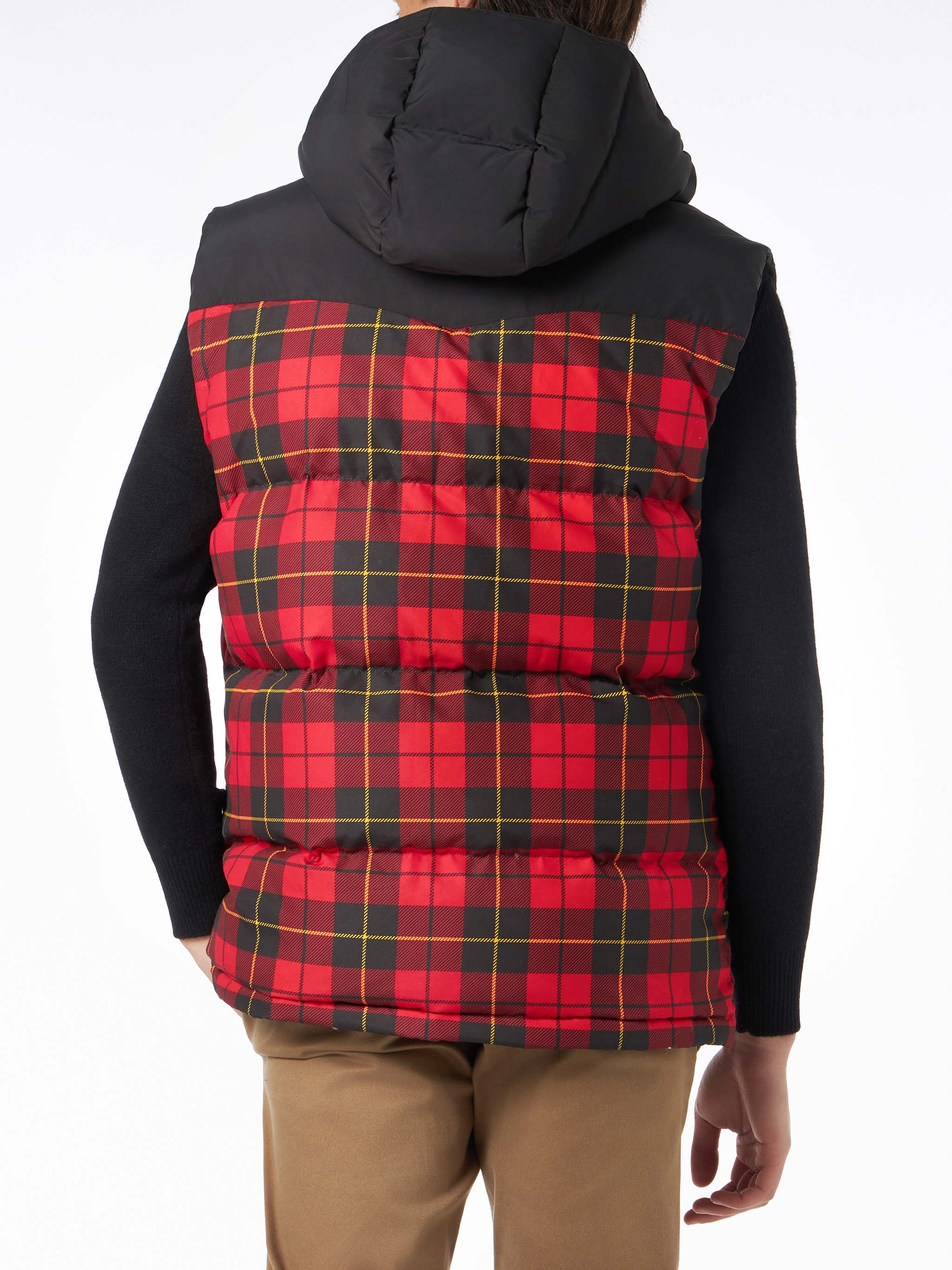 Klosters tartan down vest - Image 2