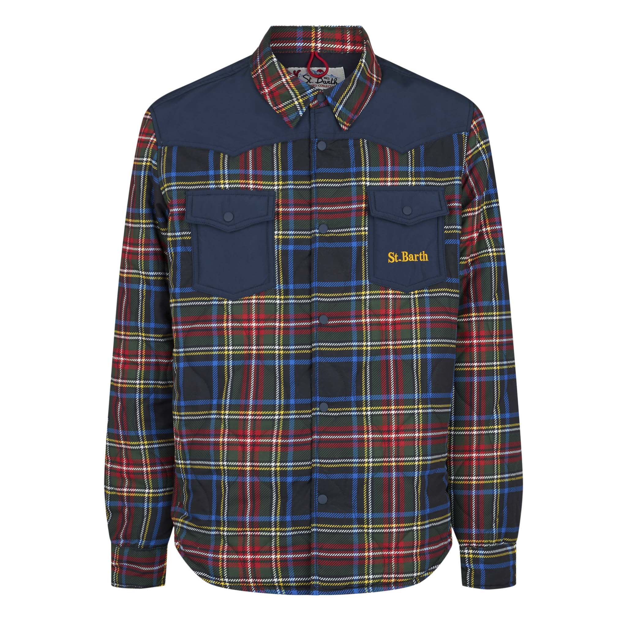 Chalet tartan padded overshirt - Image 4