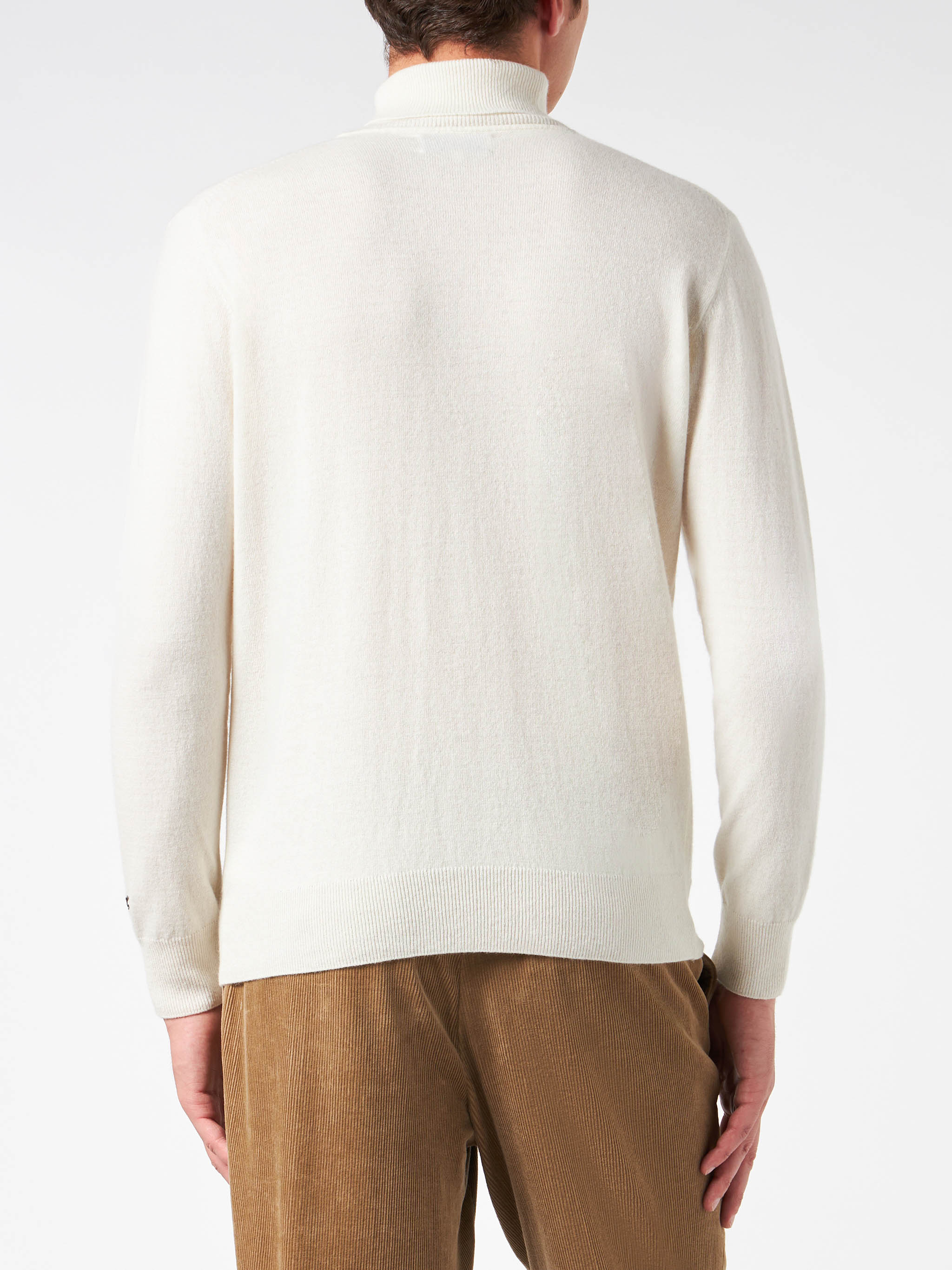 White Settimana in Bianco turtleneck sweater - Image 2