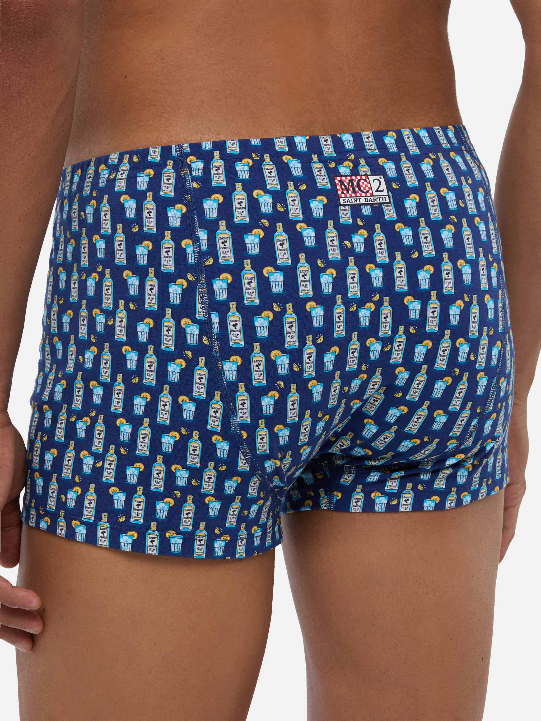 man underwear boxer Gin tonic print - Image 4