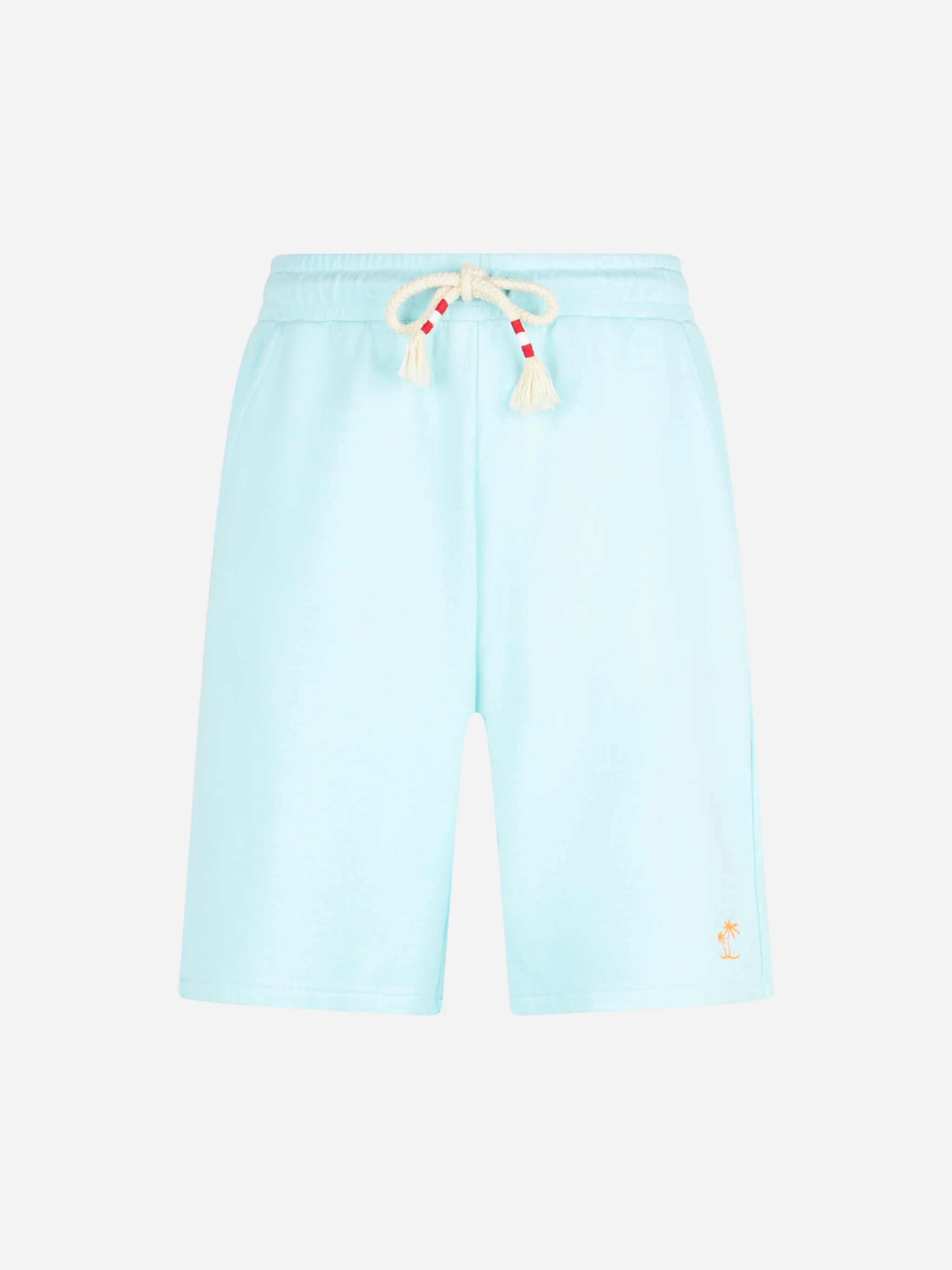 Randle water green cotton bermuda shorts - Image 4