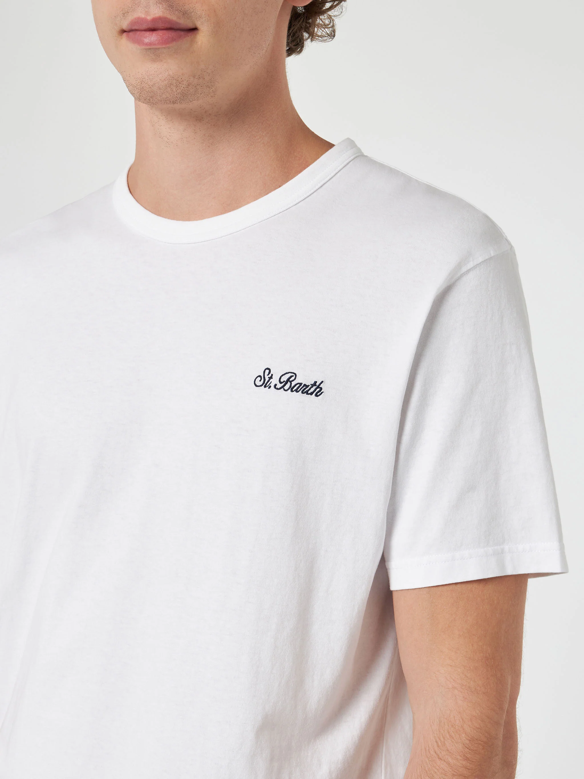Dover white cotton t-shirt - Image 2