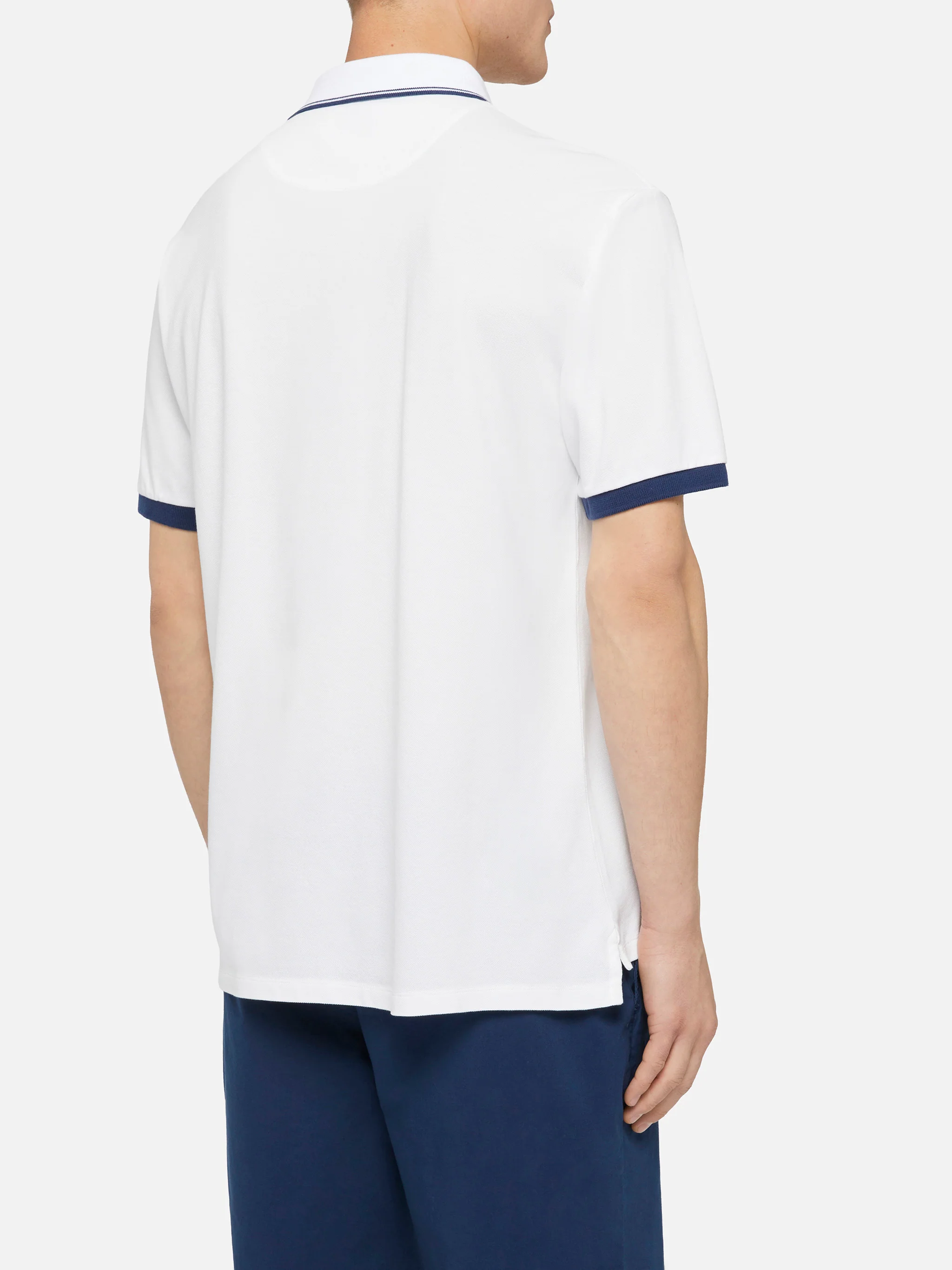 Beverly Hills white cotton piqué polo shirt | Special Edition - Image 3