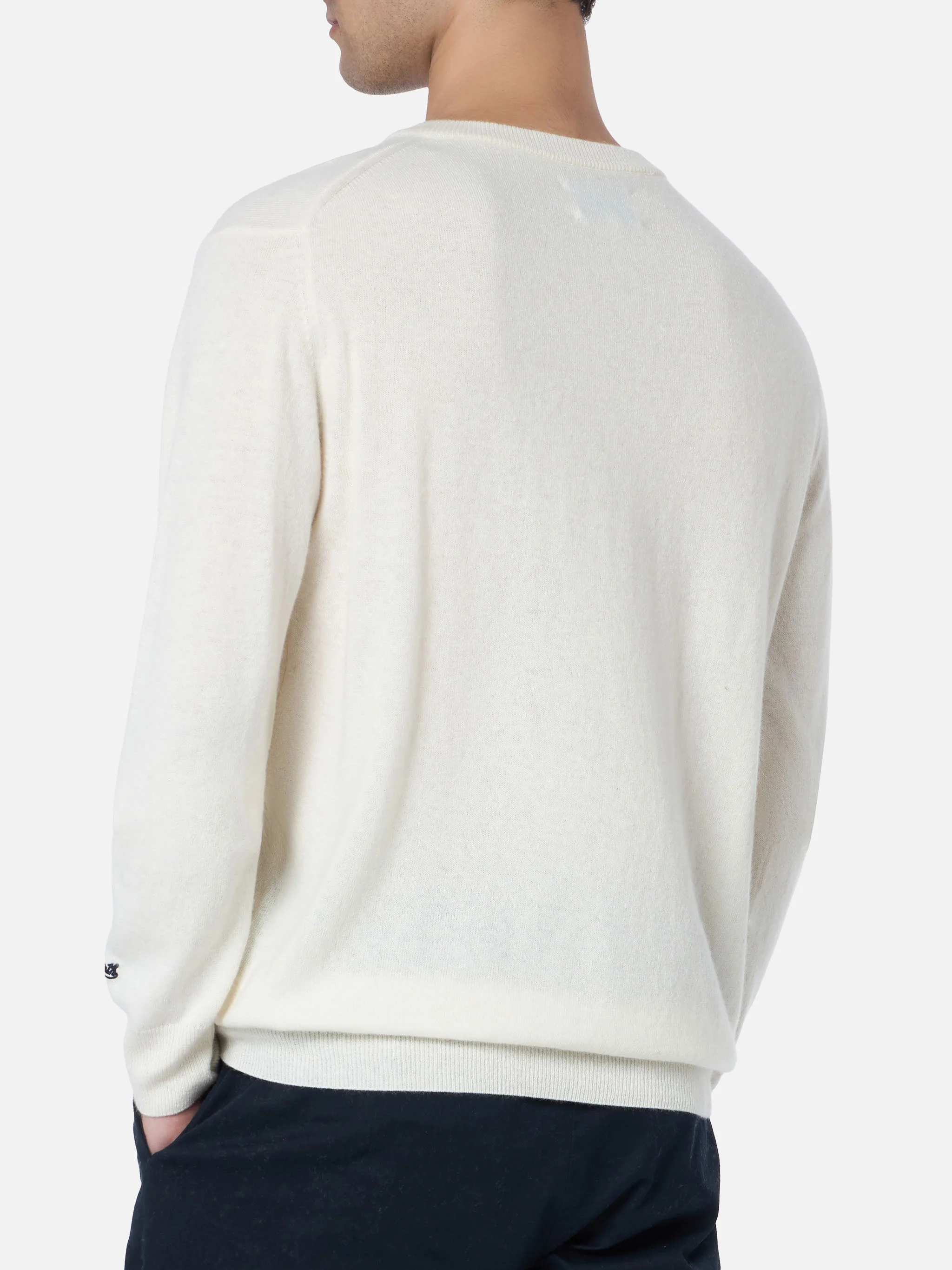 Crewneck sweater Heron with King of apres ski embroidery - Image 3