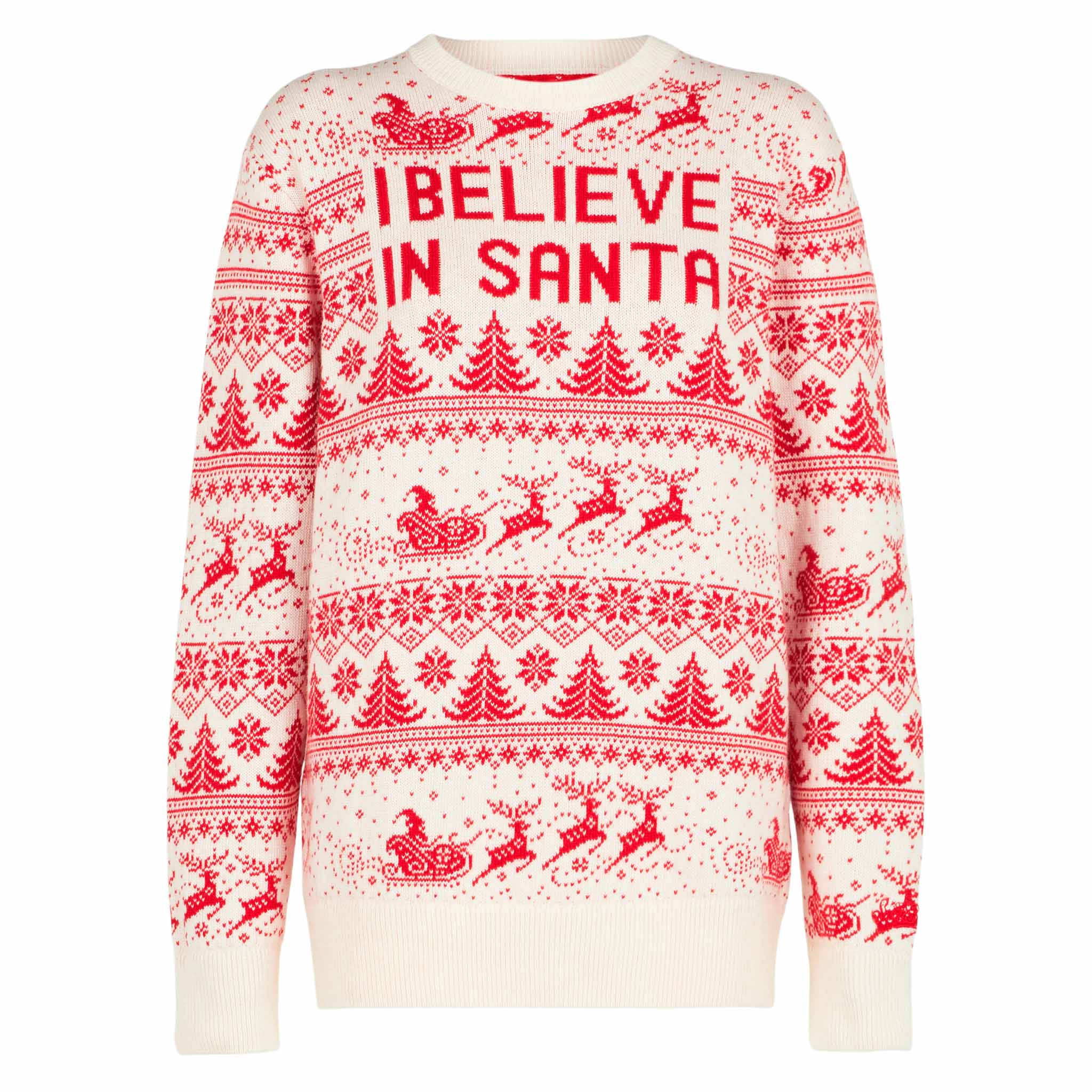 Heron I believe in Santa sweater - Image 4