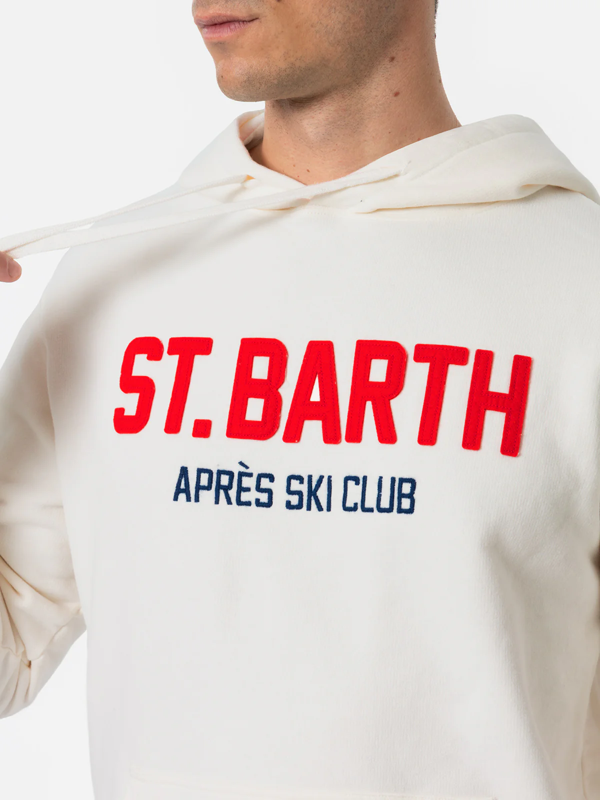 Tribeca sweatshirt with St. Barth apres ski club embroidery - Image 2