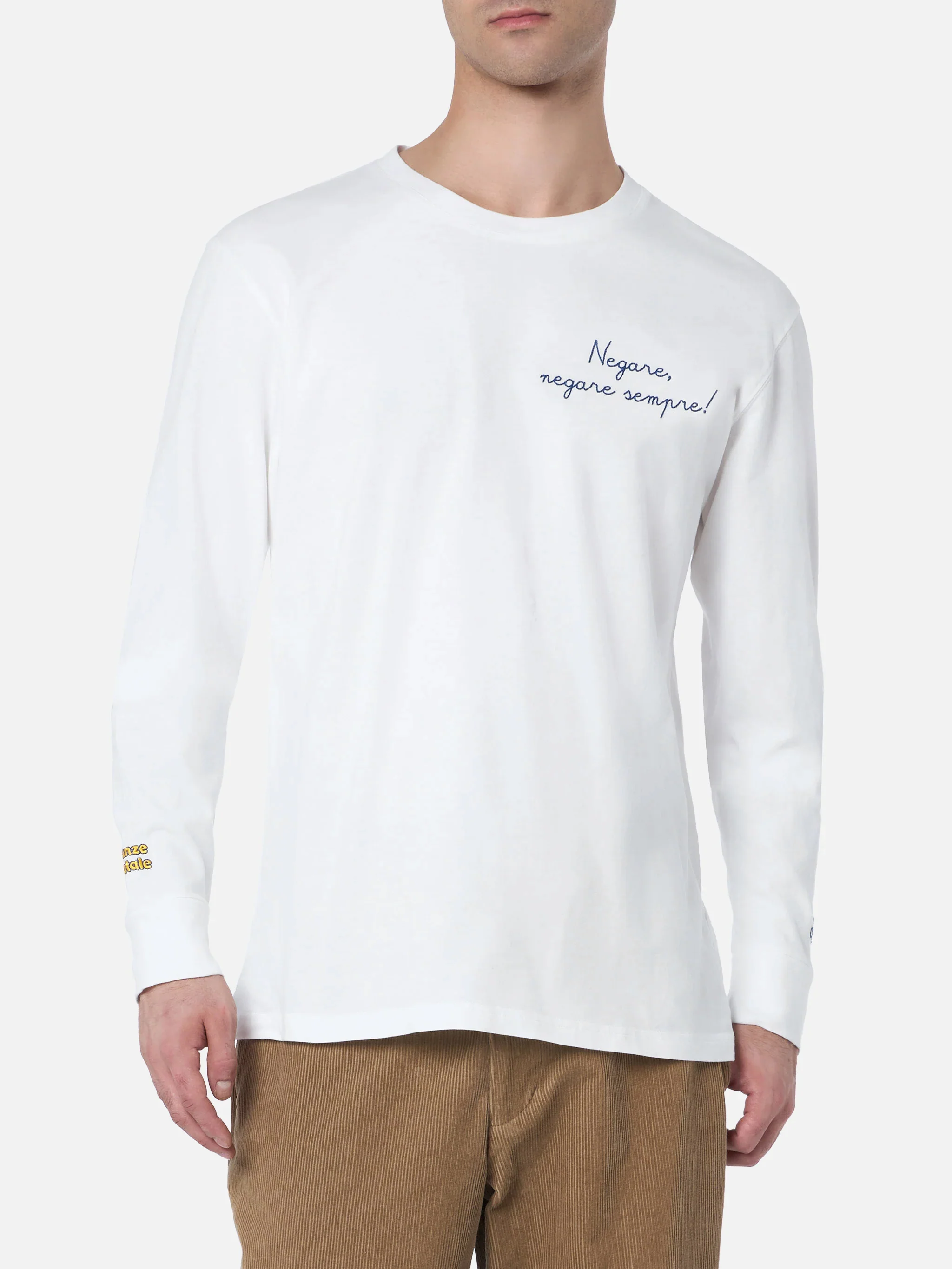 Luton t-shirt with Negare negare sempre embroidery | Special Edition - Image 3