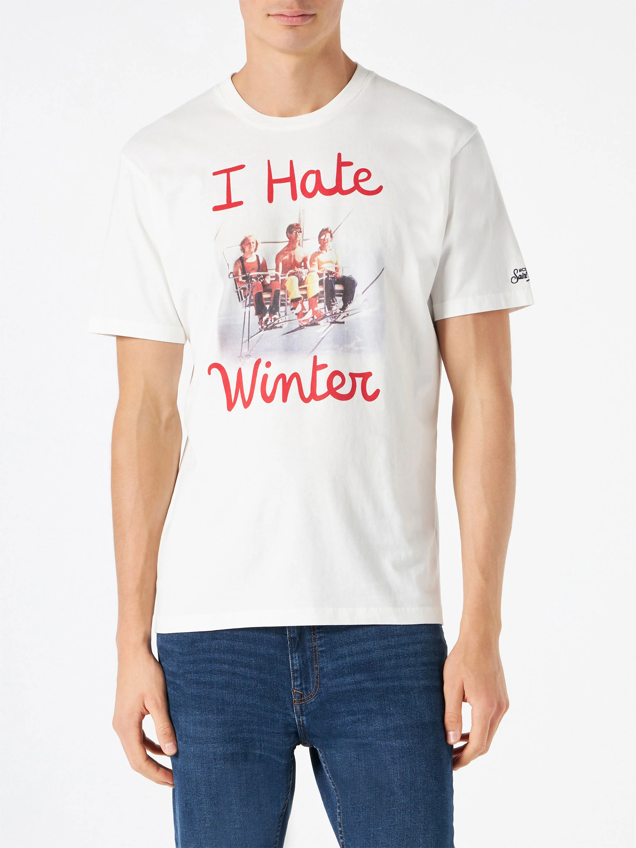 Arnott I hate winter t-shirt - Image 2