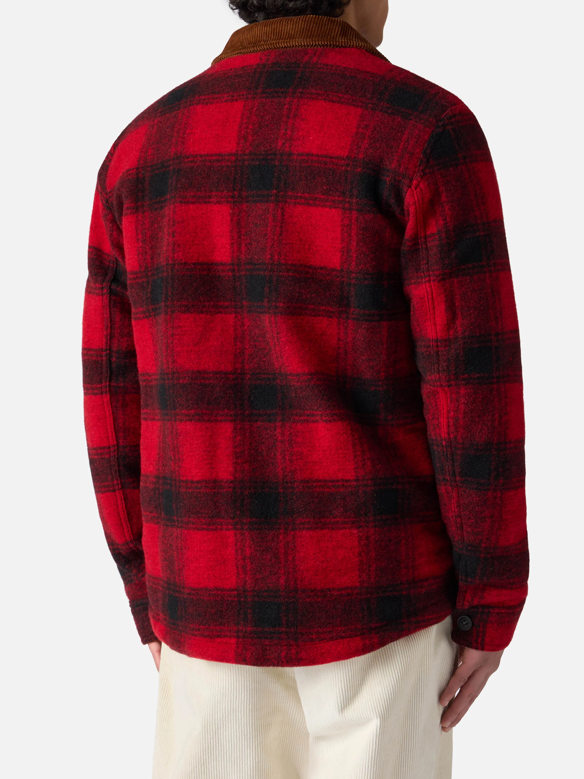 Landeck wool blend jacket with tartan pattern - Image 4