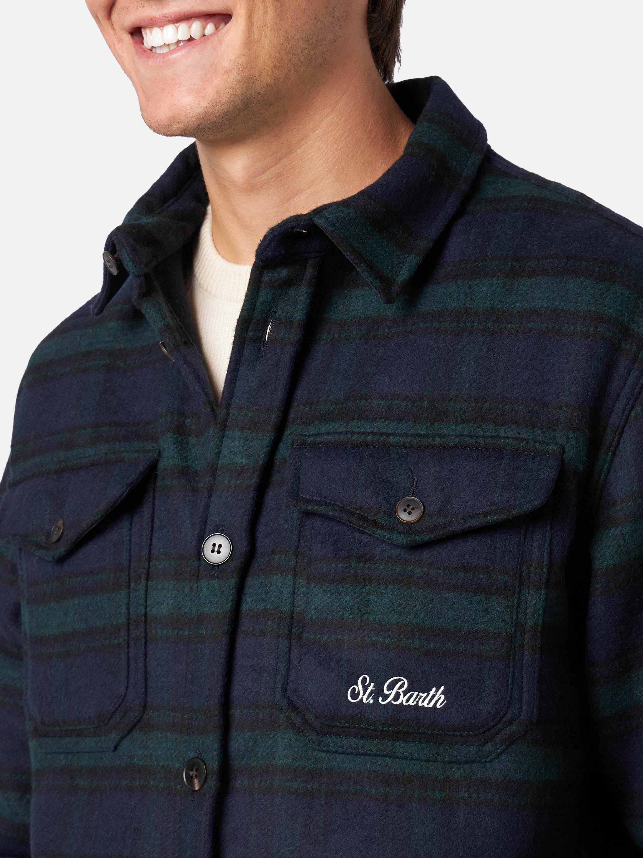 Burton tartan overshirt - Image 2