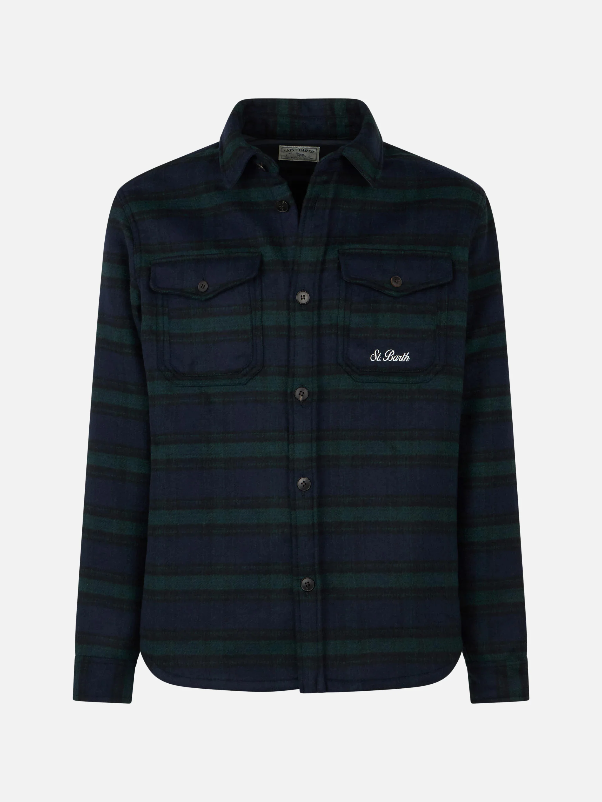 Burton tartan overshirt - Image 4