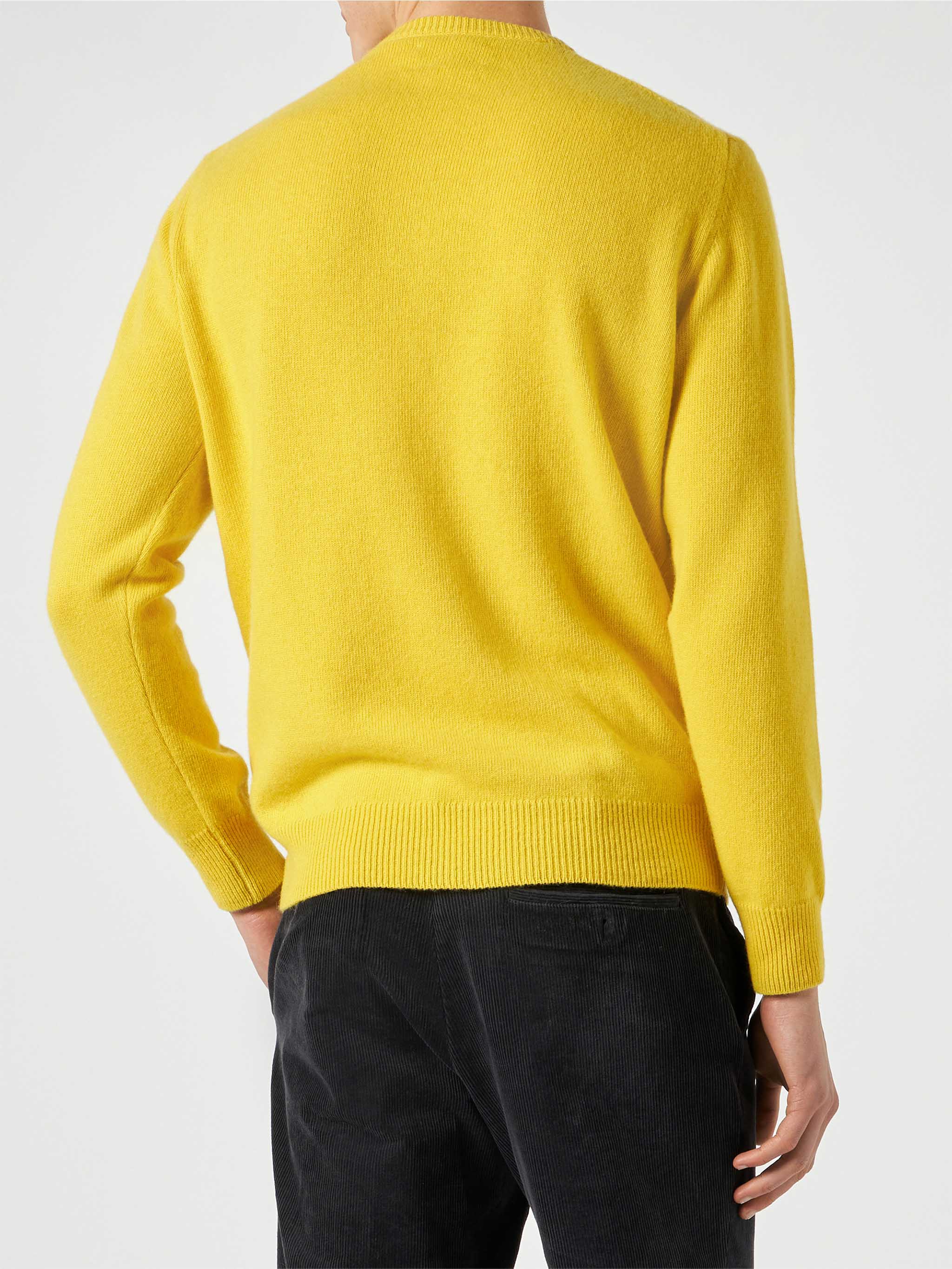 Crewneck sweater Heron with Life's two shots jacquard - Image 3