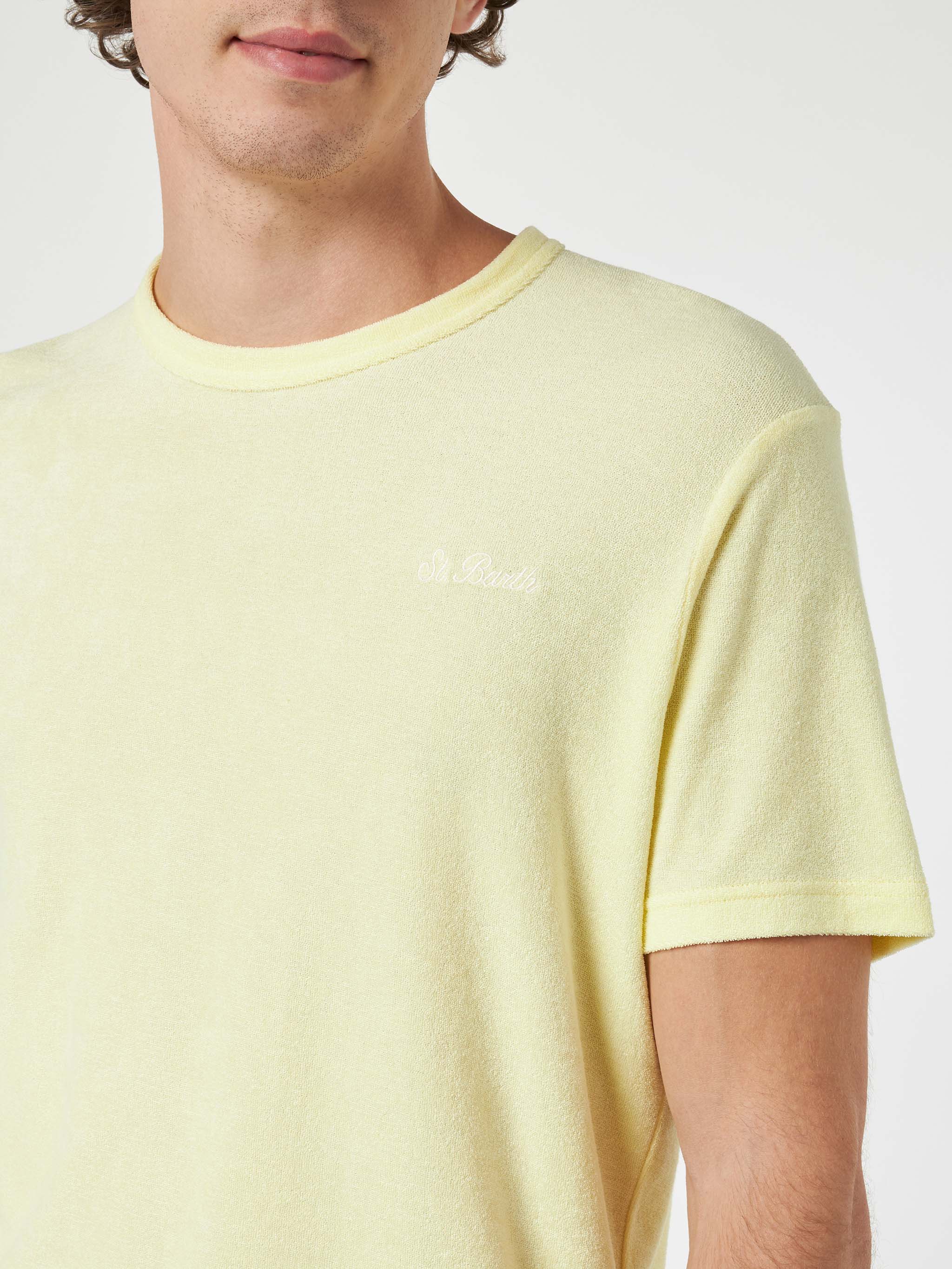 Gary yellow terry t-shirt - Image 2