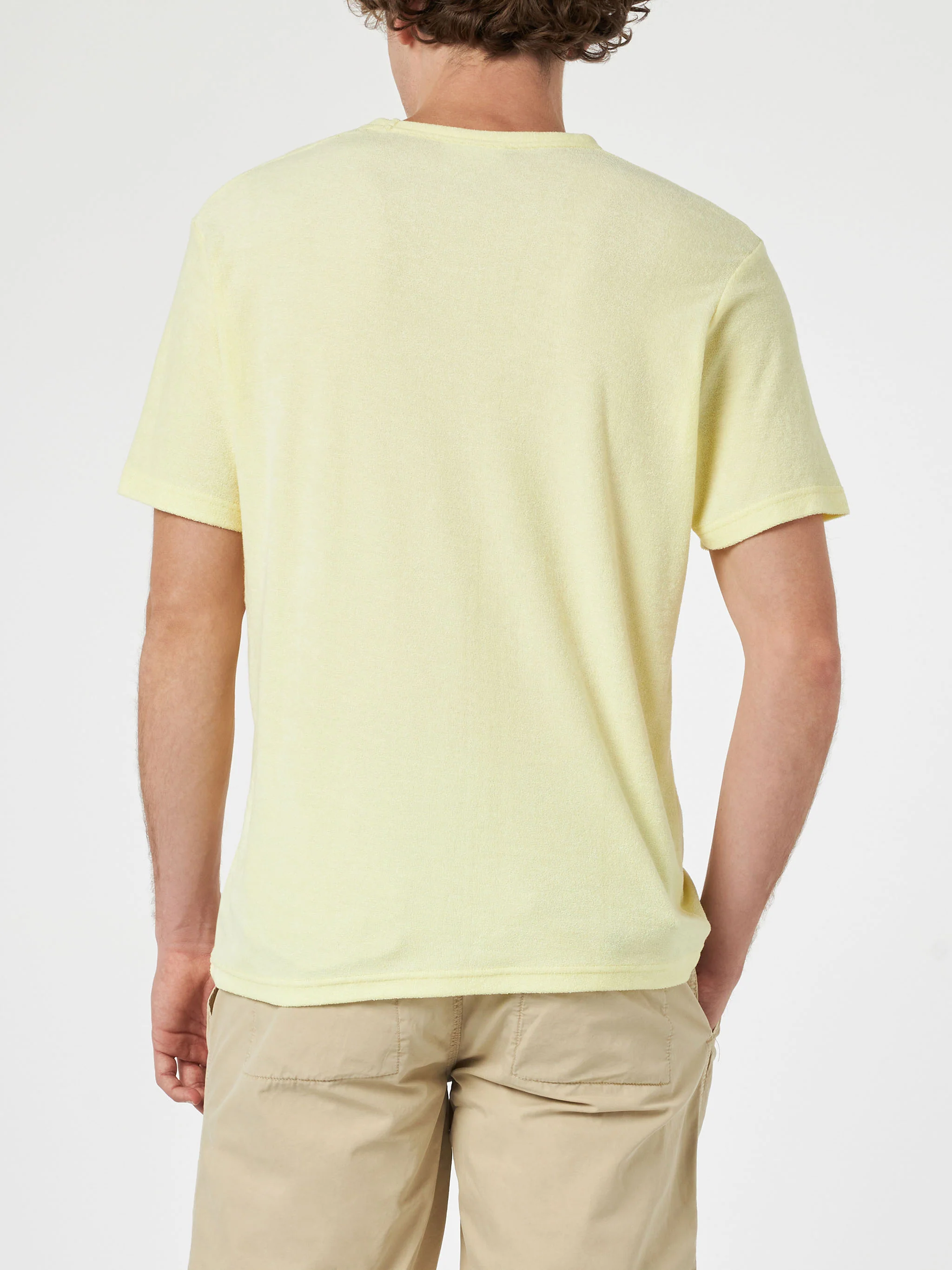 Gary yellow terry t-shirt - Image 4
