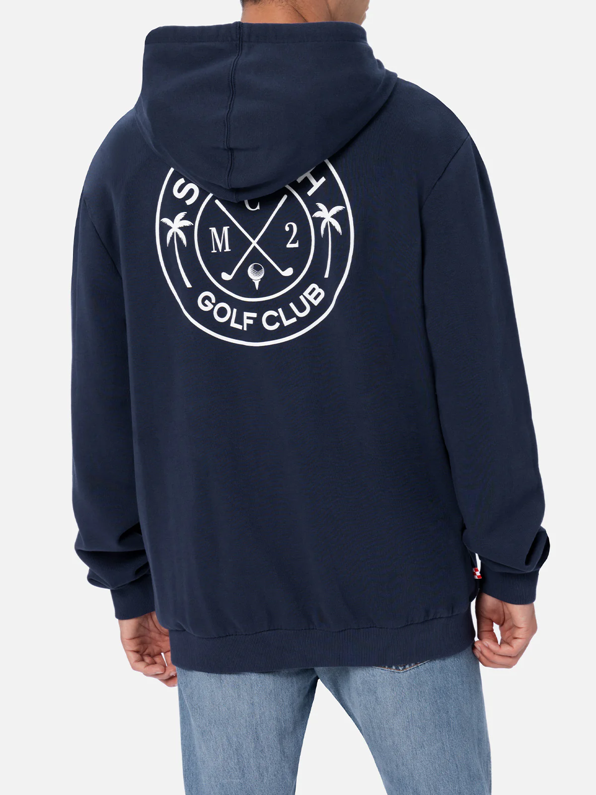 Danny cotton sweatshirt with front and back print - Image 4
