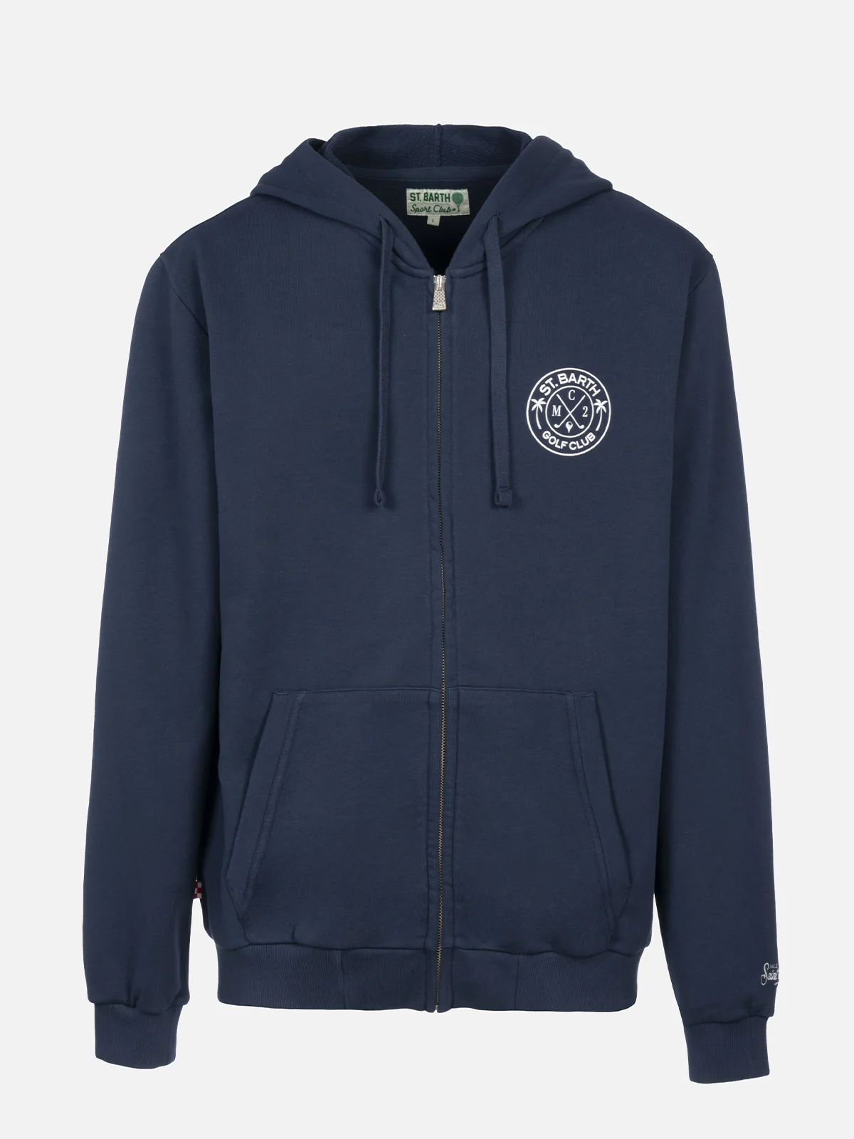 Danny cotton sweatshirt with front and back print - Image 5