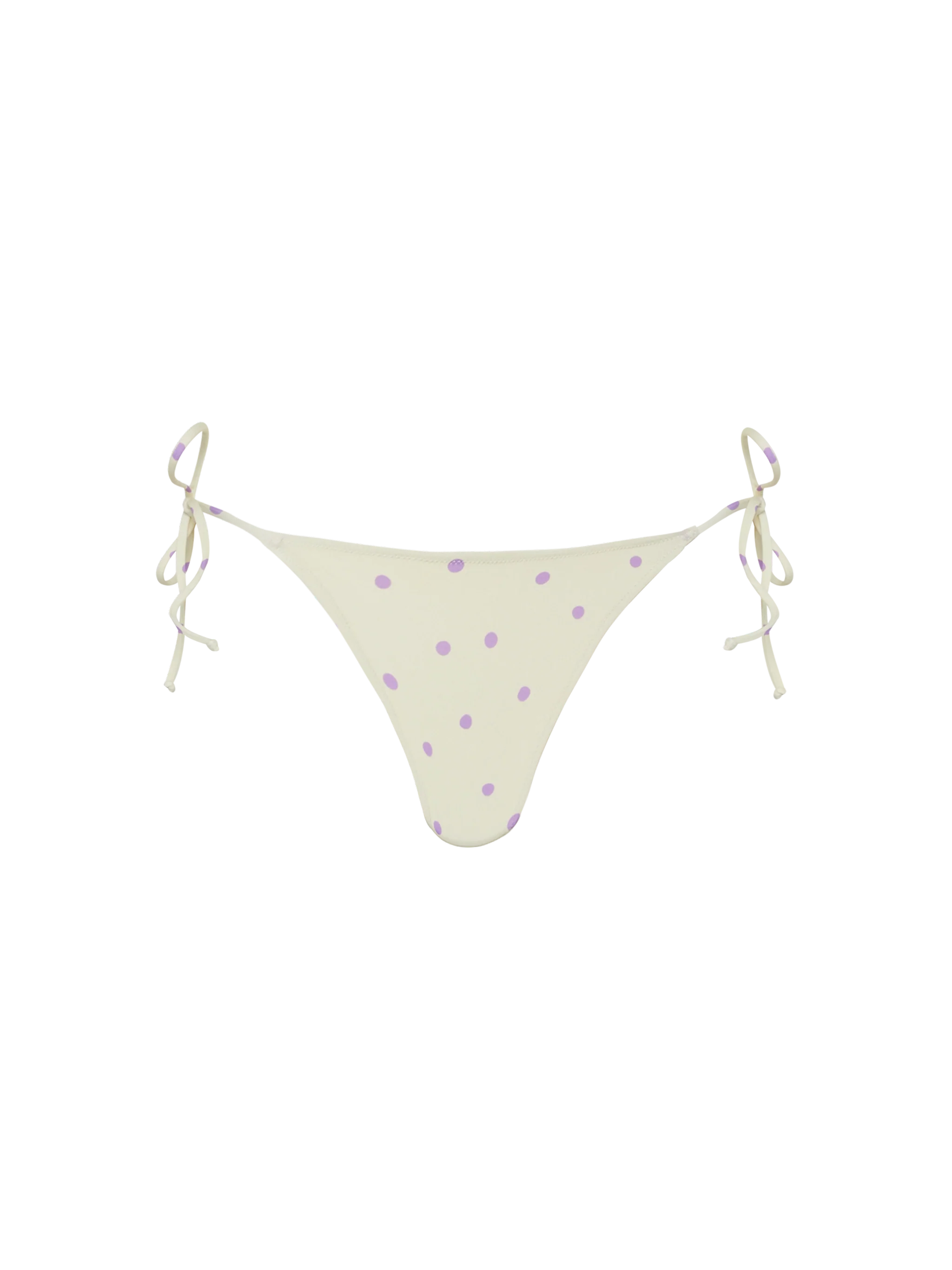 Marielle classic swim briefs with polka dots print