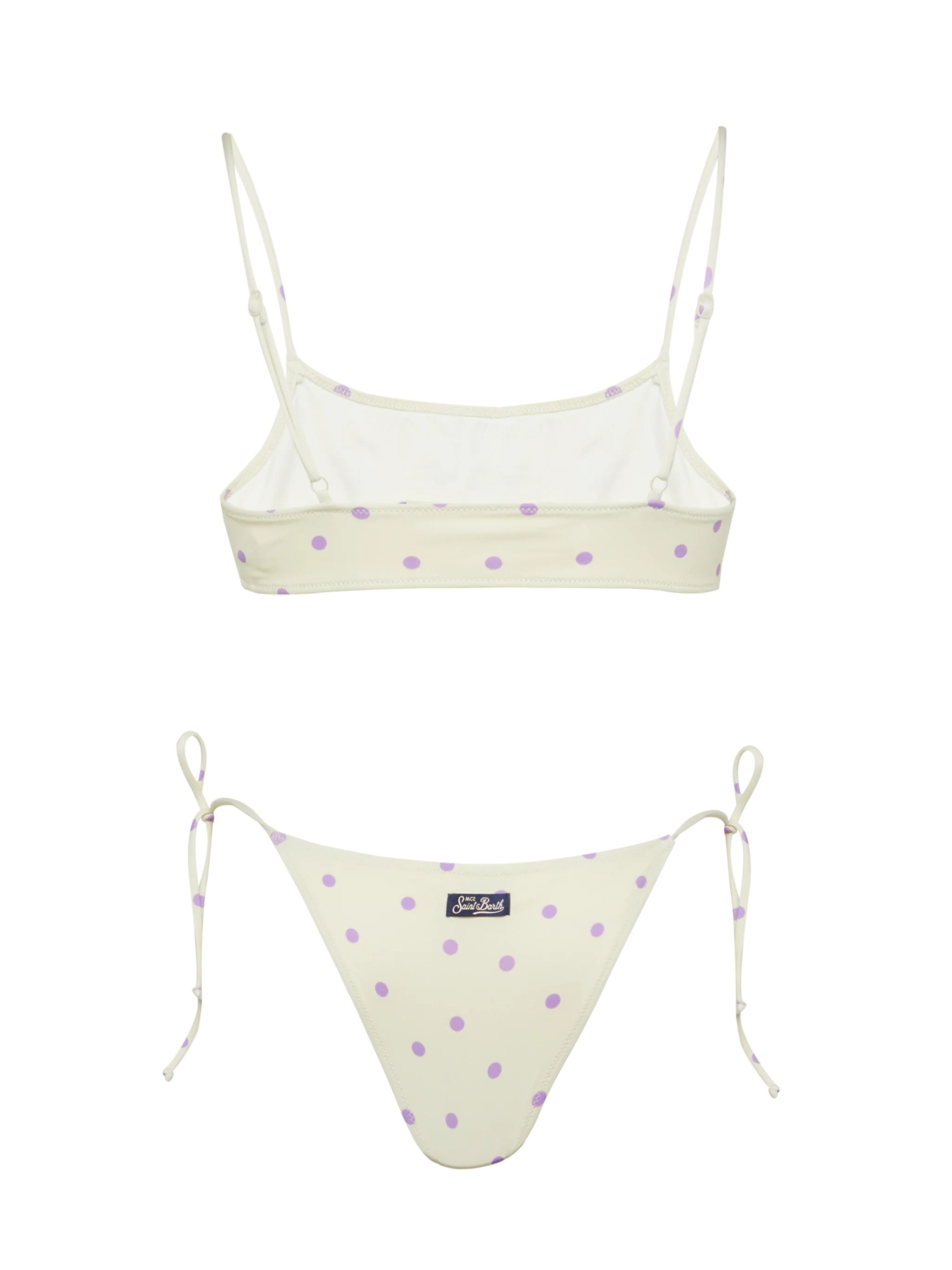 Bralette bikini Sadie Marielle with polka dots print - Image 3