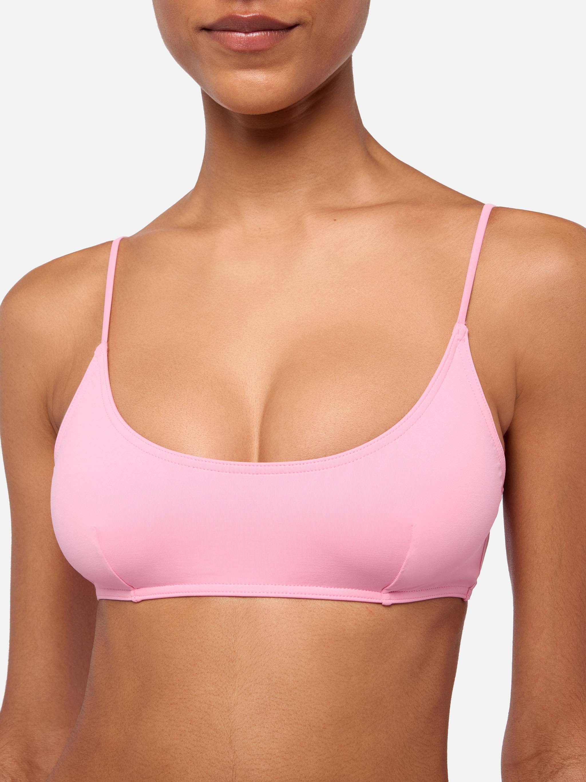 Judy Marielle classic bralette bikini in pink - Image 3