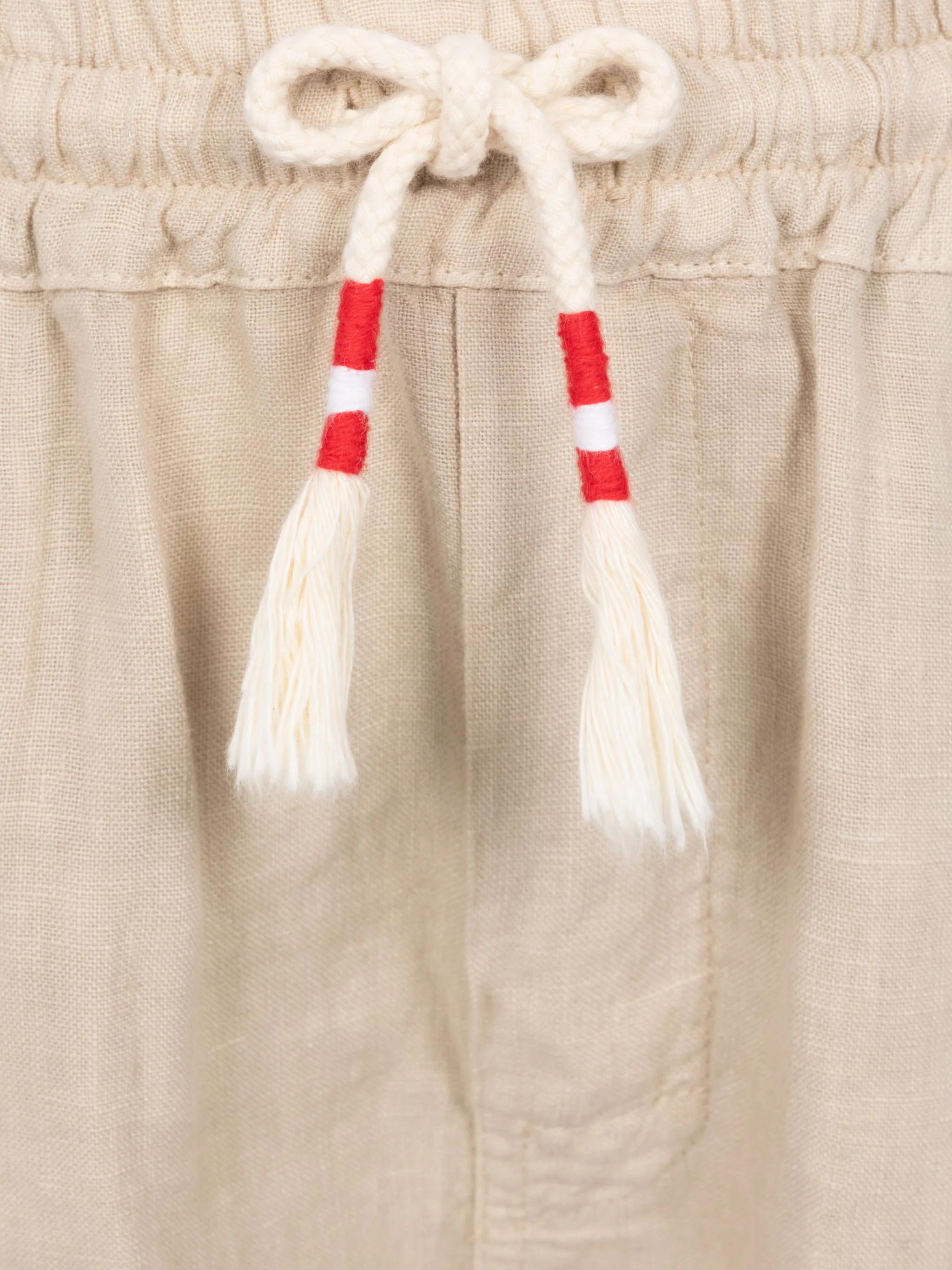 Marseille Jr beige linen bemuda - Image 3