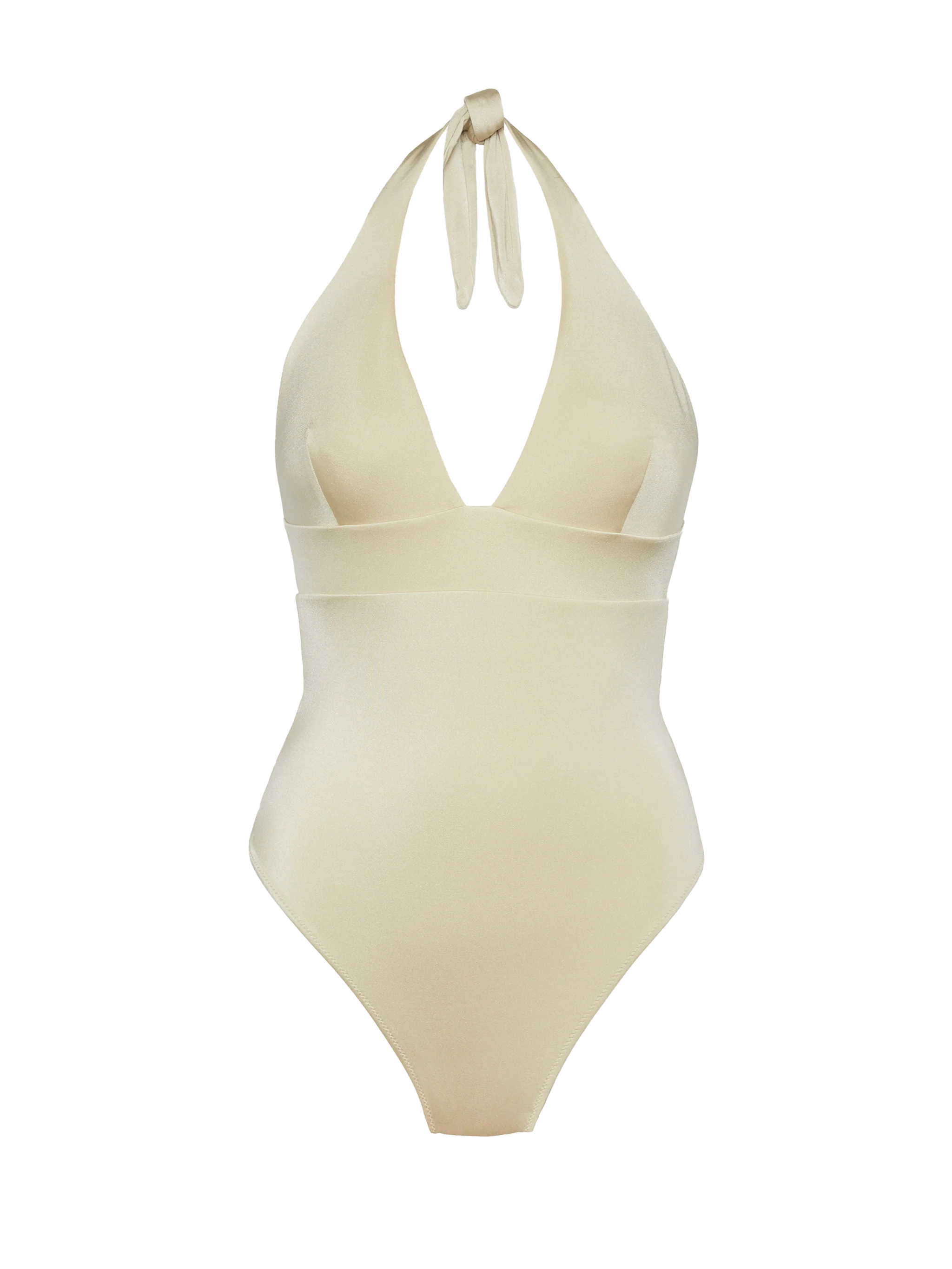 Marylin shimmer gold one-piece swimsuit