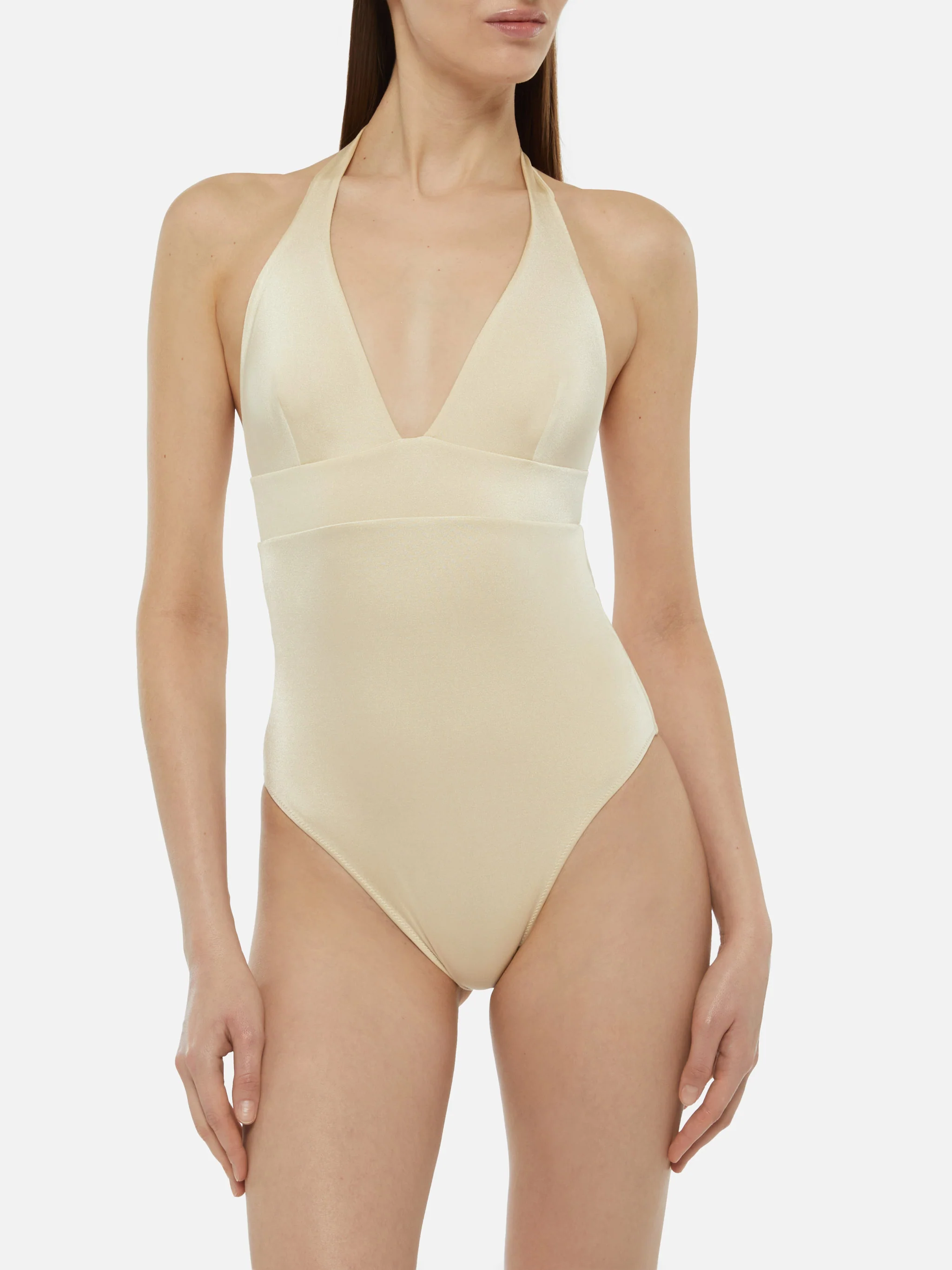 Marylin shimmer gold one-piece swimsuit - Image 2