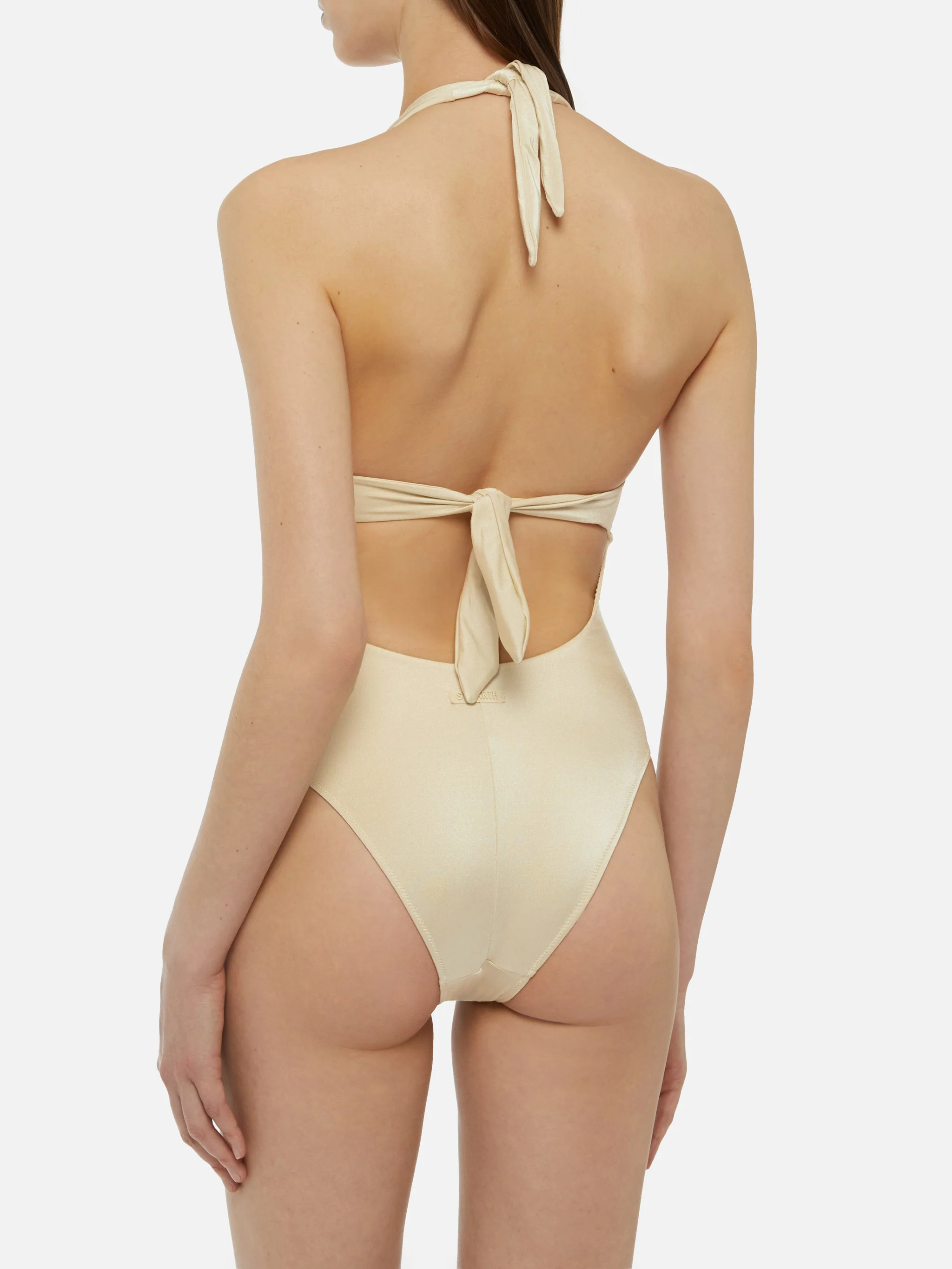 Marylin shimmer gold one-piece swimsuit - Image 4