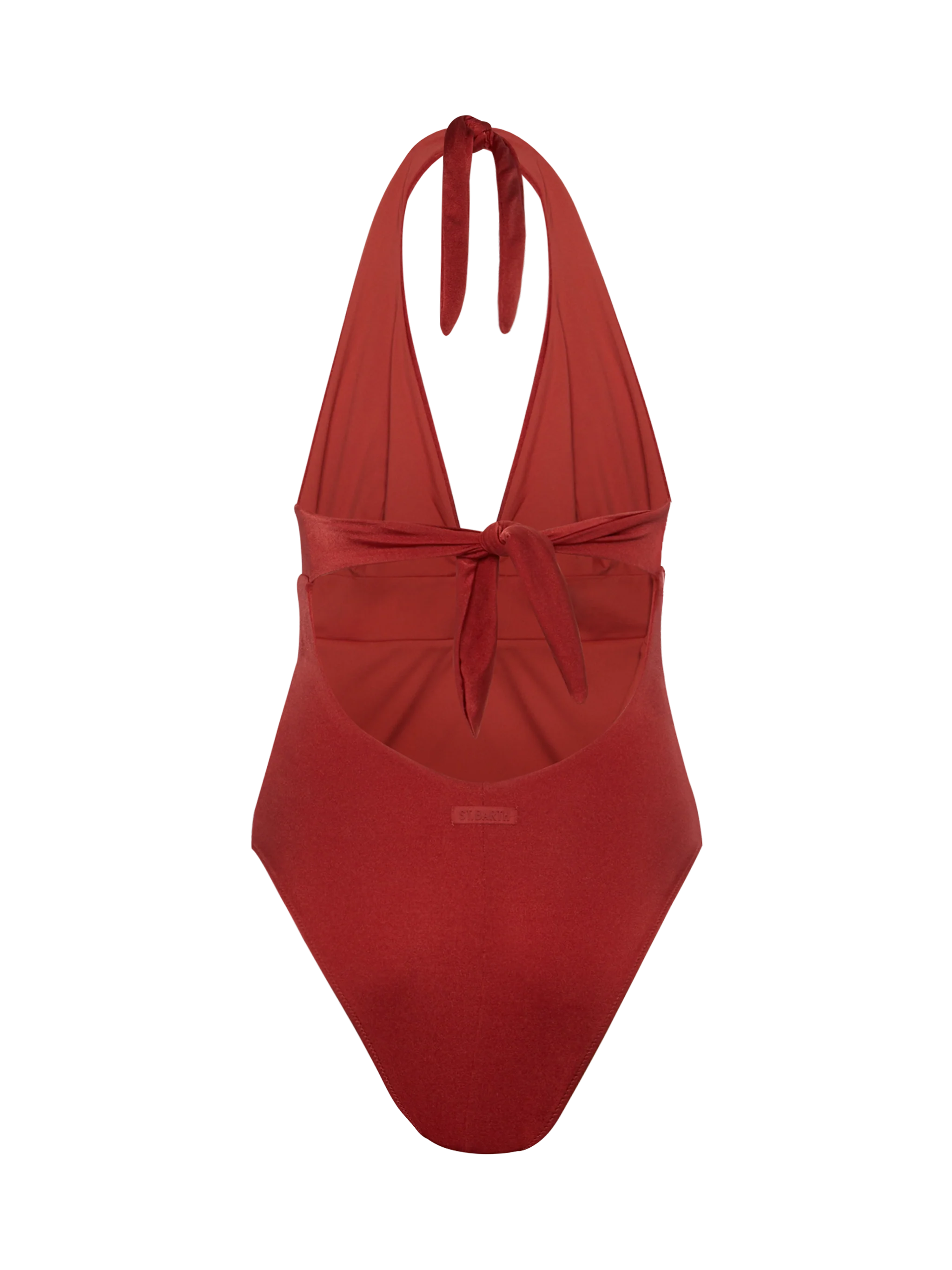 Marylin shimmer red one-piece swimsuit - Image 5