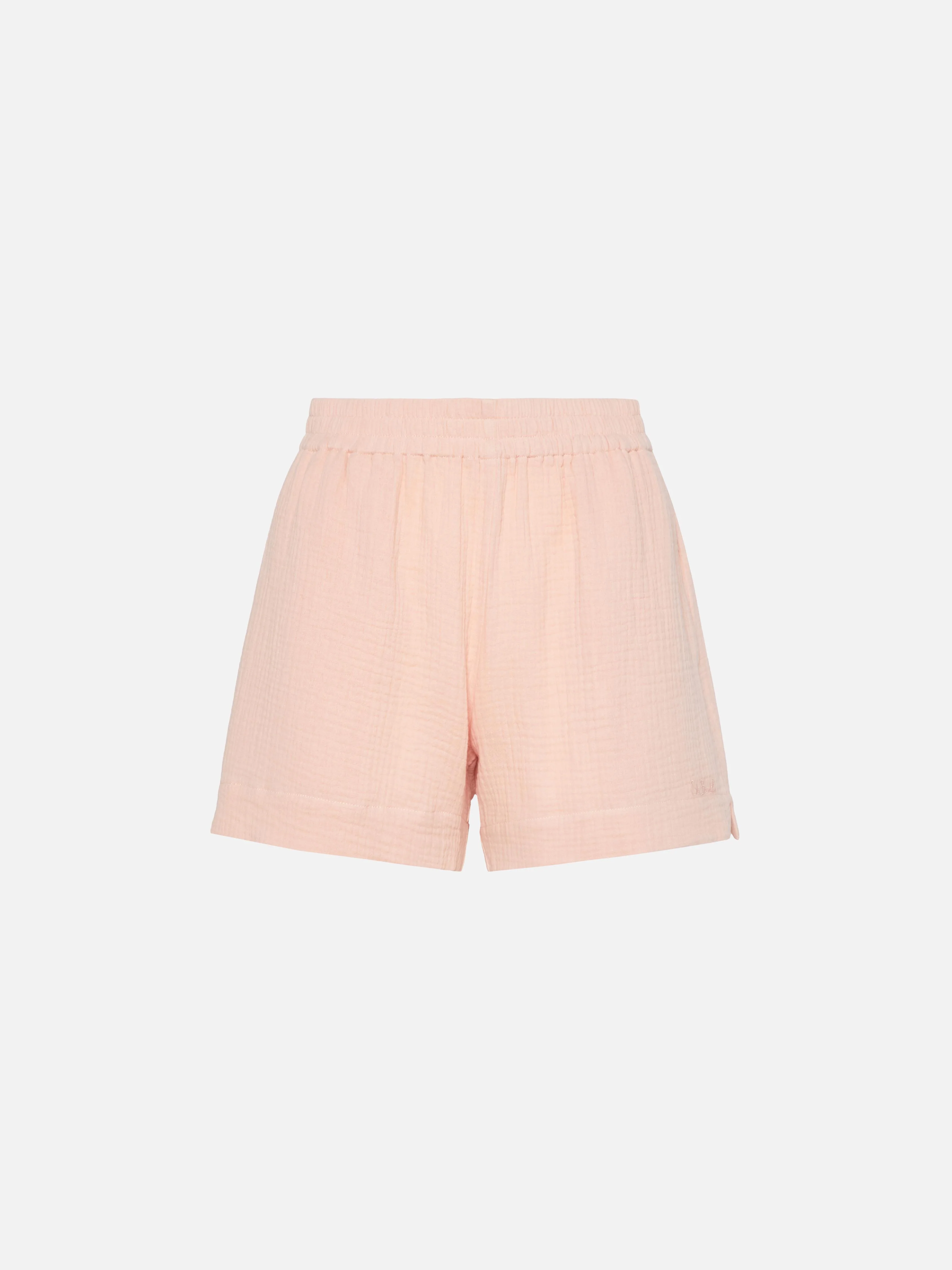 Meave cotton muslin pull up shorts - Image 4