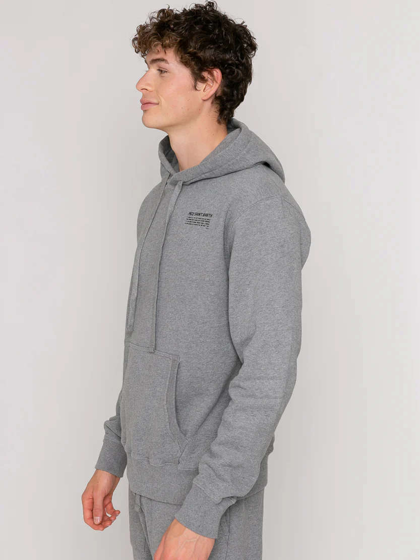 Mélange grey hoodie | Pantone® Special Edition - Image 4