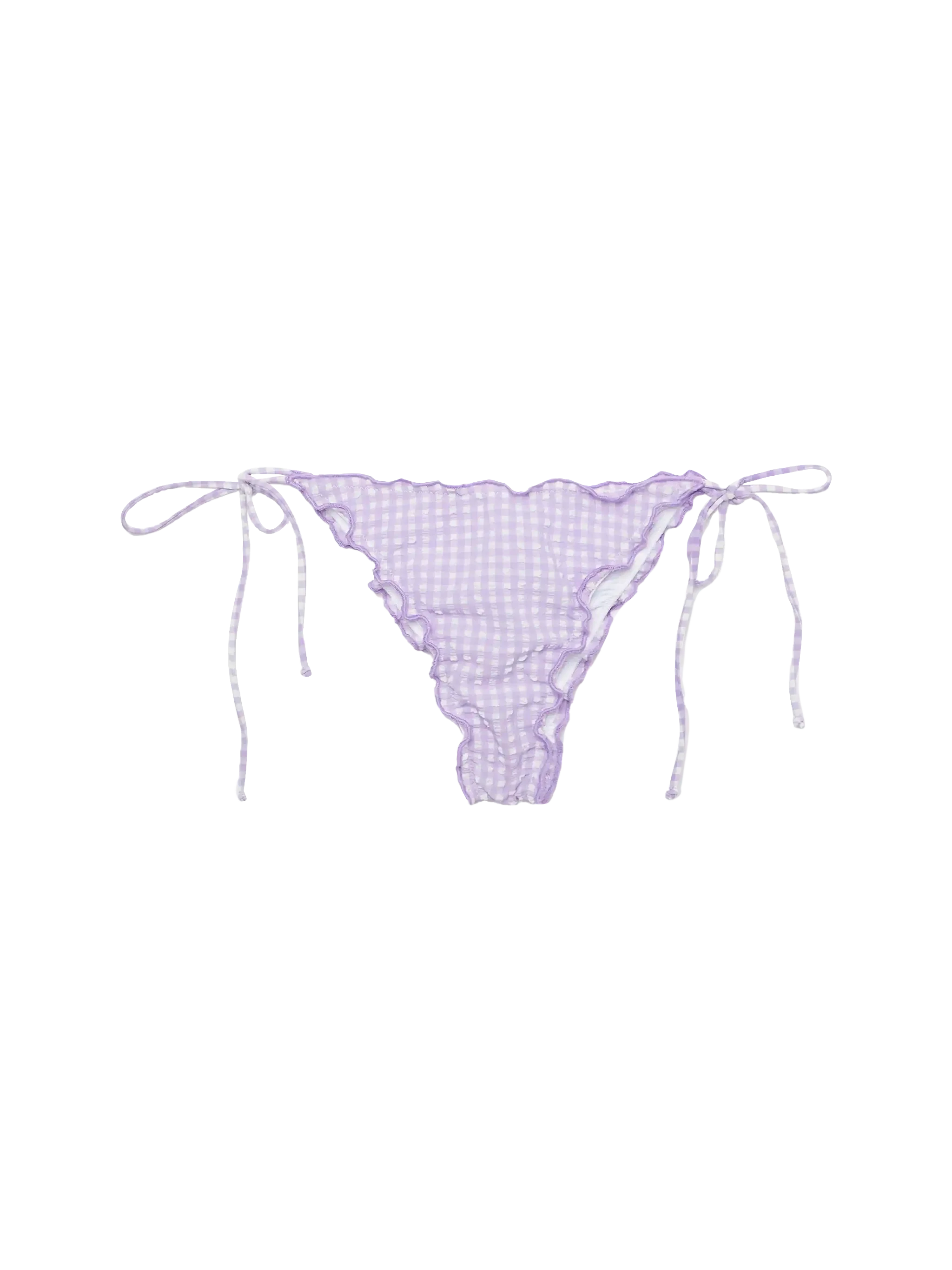 Miami seersucker cheeky swim briefs