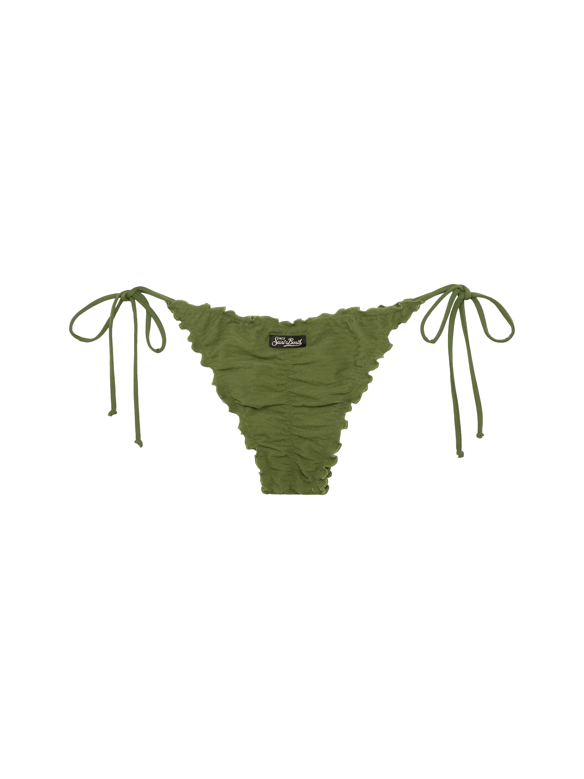 Miami zebra embossed cheeky swim briefs - Image 2