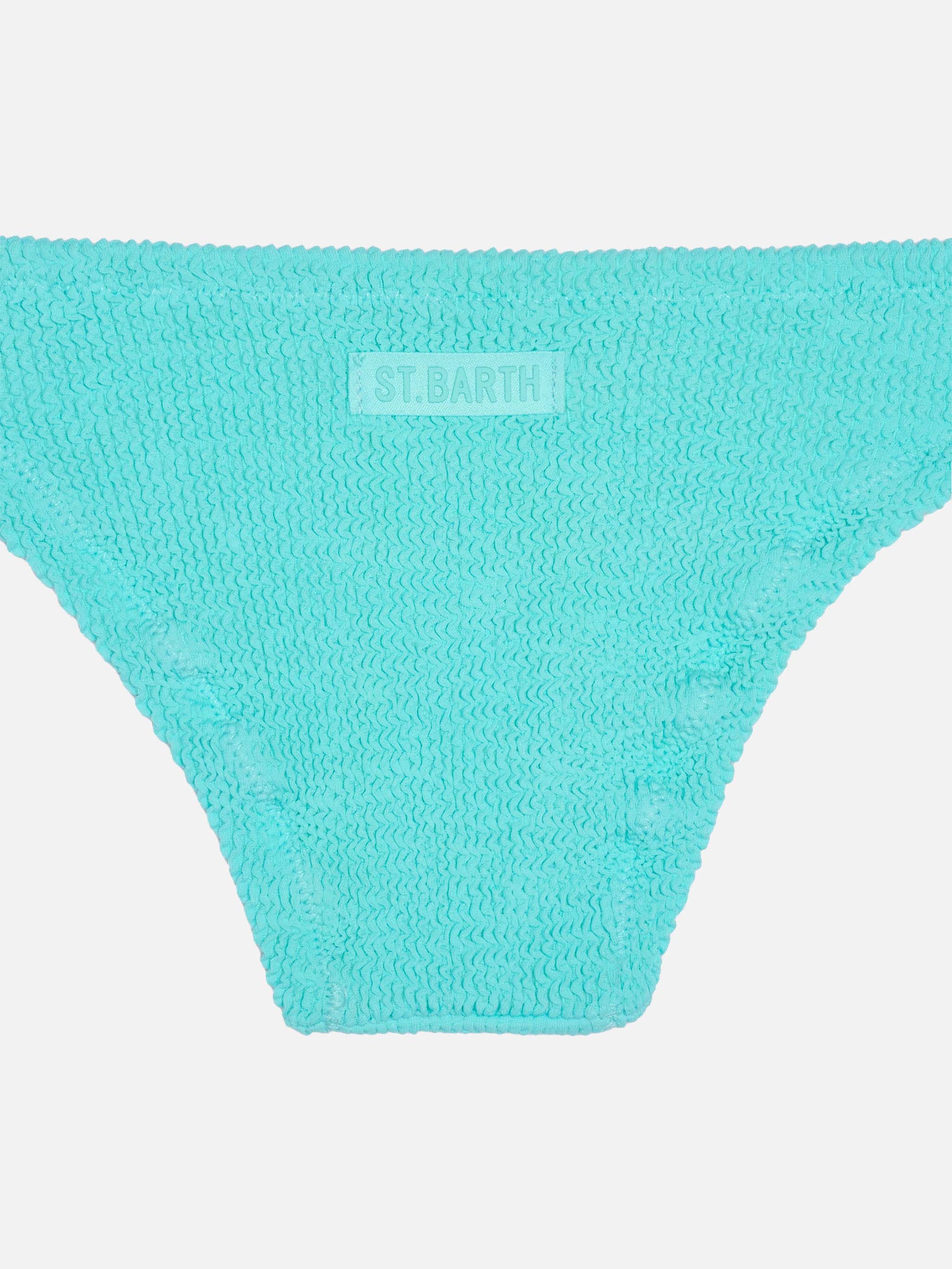 Mica water green crinkle swim briefs - Image 3
