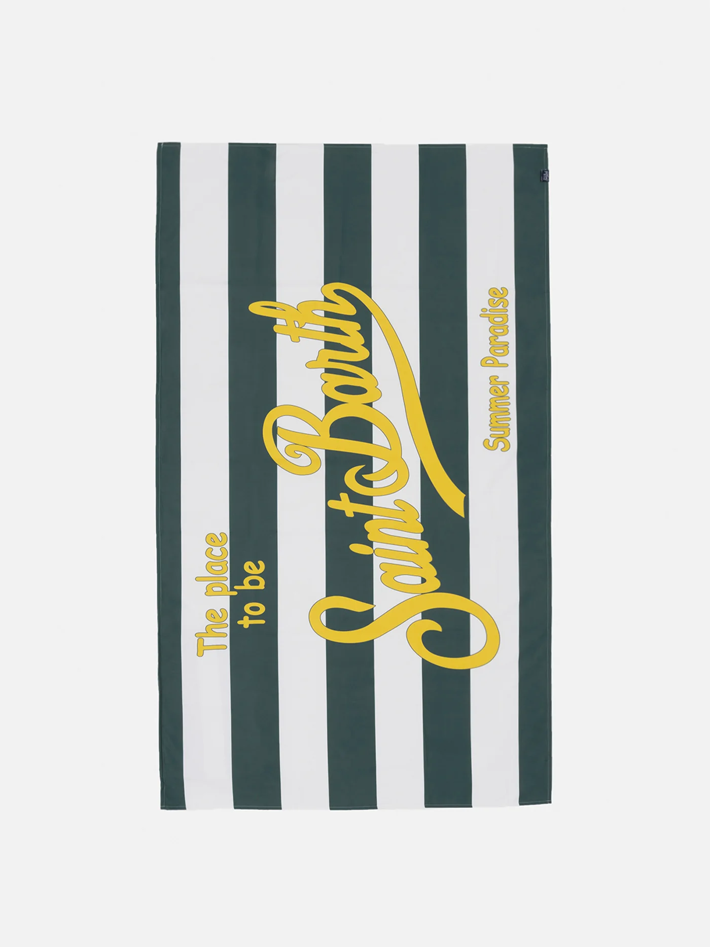 Microfiber beach towel Aidan with striped print