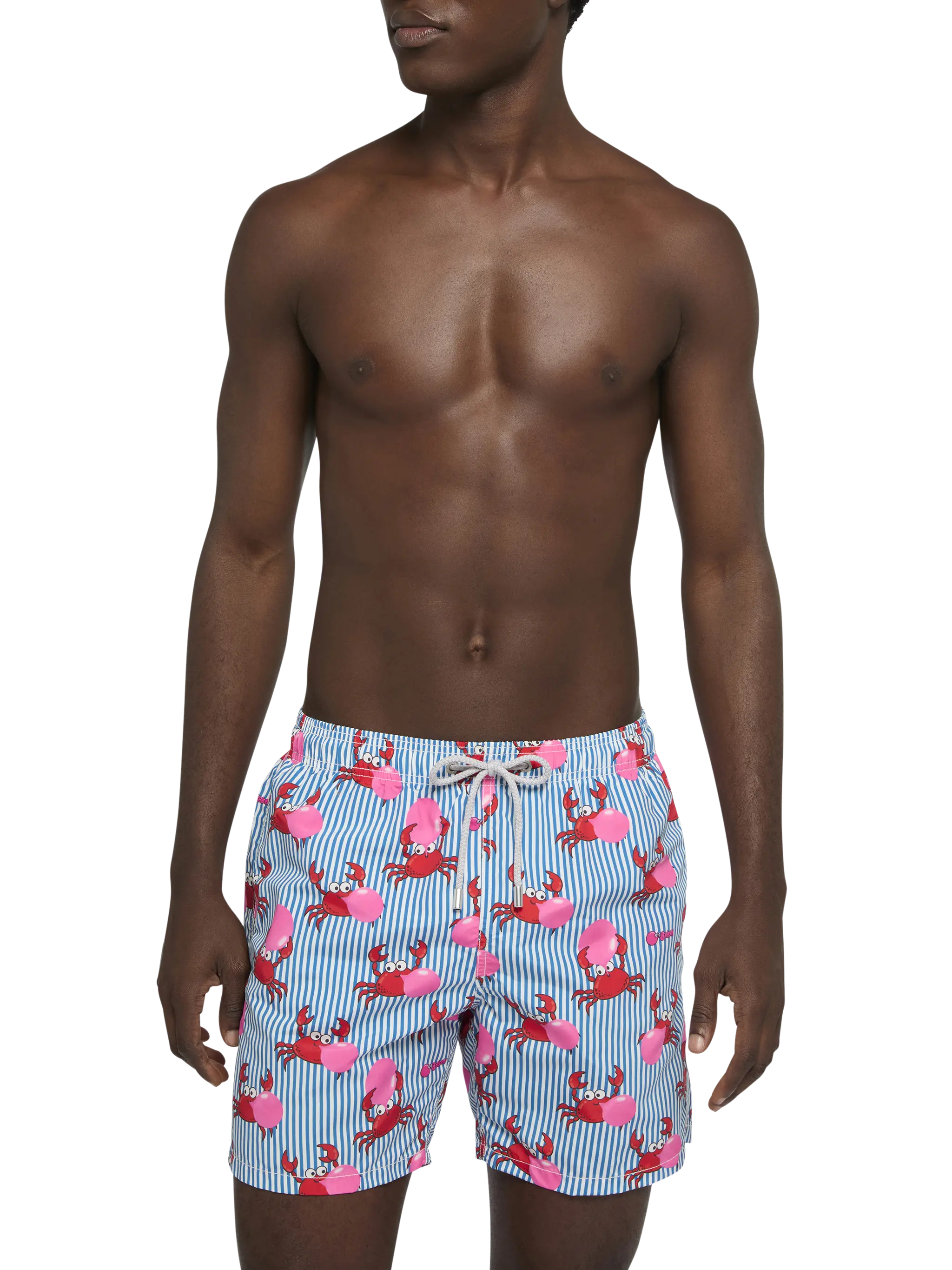 Mid-length Gustavia swim-shorts with Big Babol crab print | BIG BABOL SPECIAL EDITION - Image 3