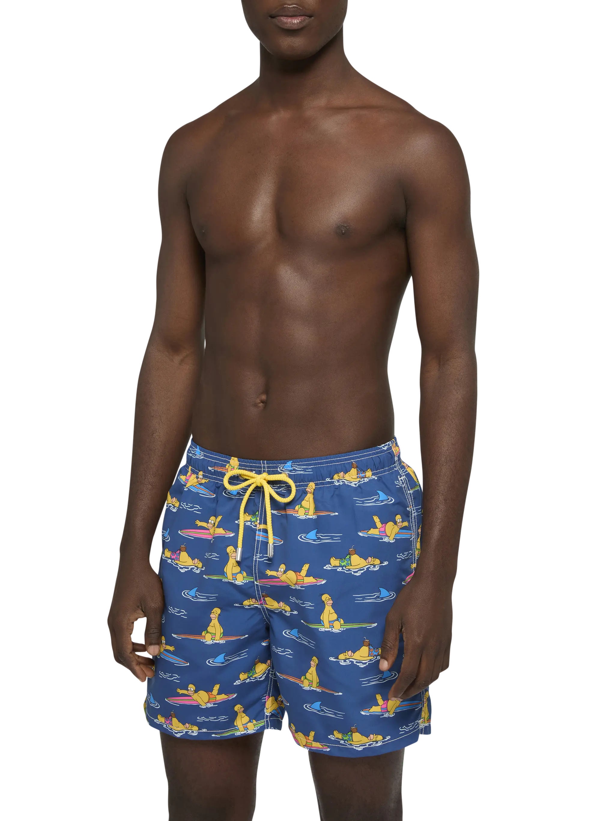 Mid-length Gustavia swim-shorts with Homer Simpson print |SIMPSON SPECIAL EDITION - Image 3
