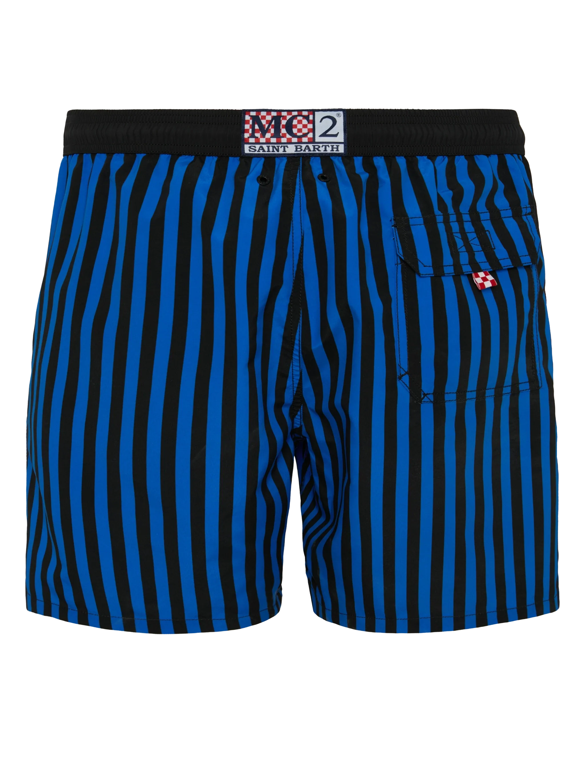 Mid-length Gustavia swim-shorts with Inter heritage patch | INTER FC SPECIAL EDITION - Image 2
