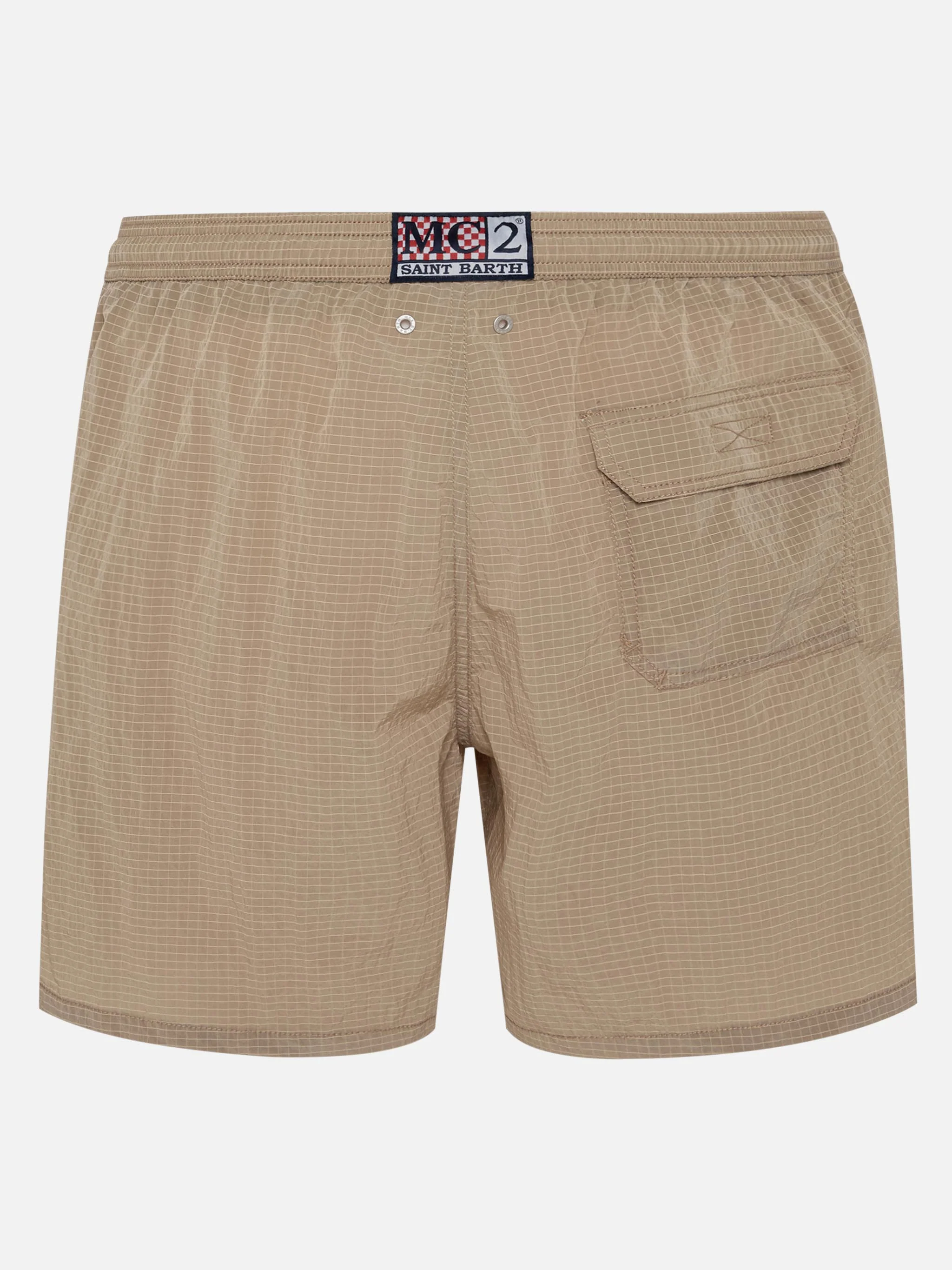 Mid-length swim shorts Katch in ripstop fabric - Image 2