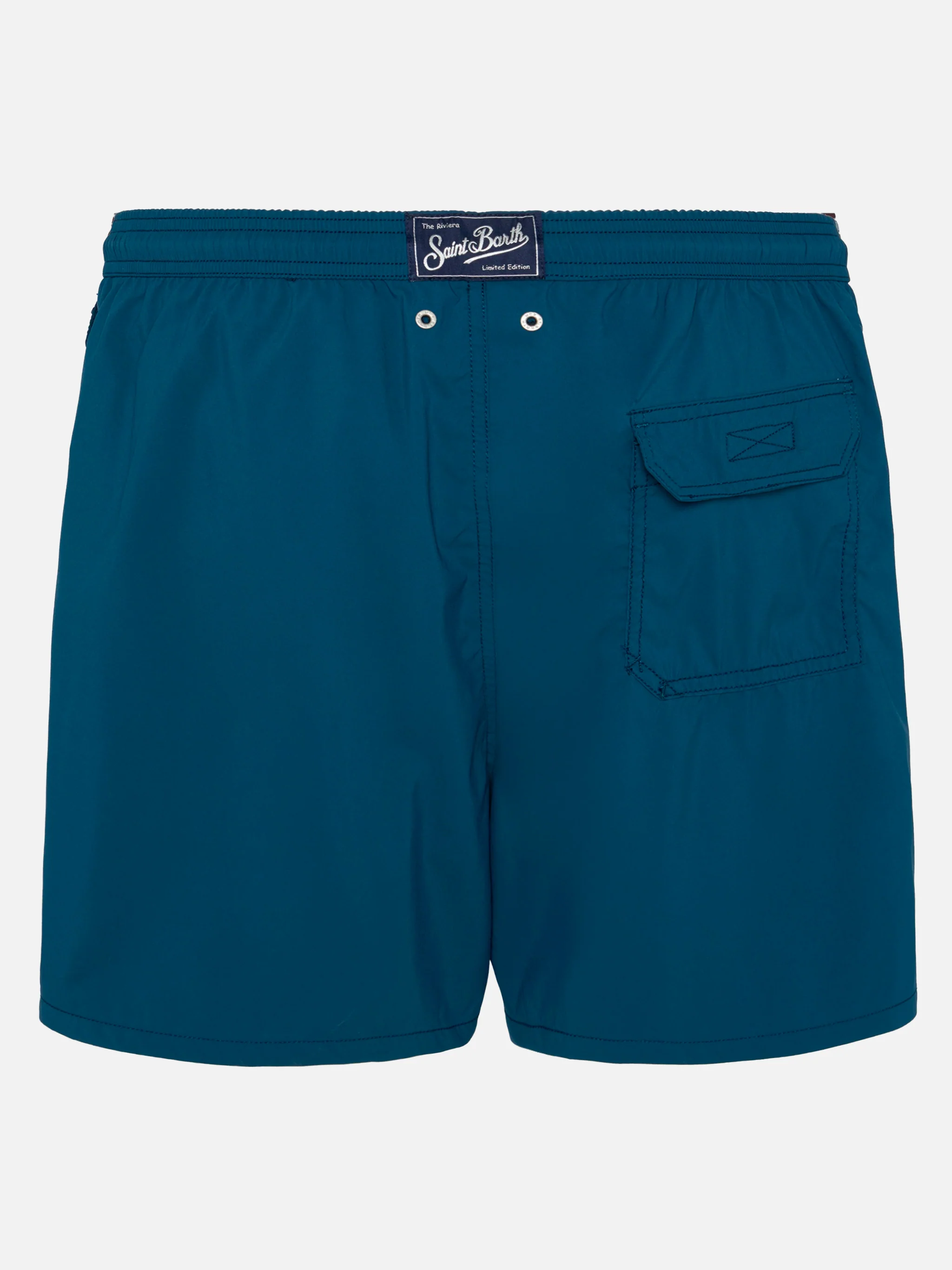 Mid-length swim shorts Patmos The Riviera with embroidery - Image 2
