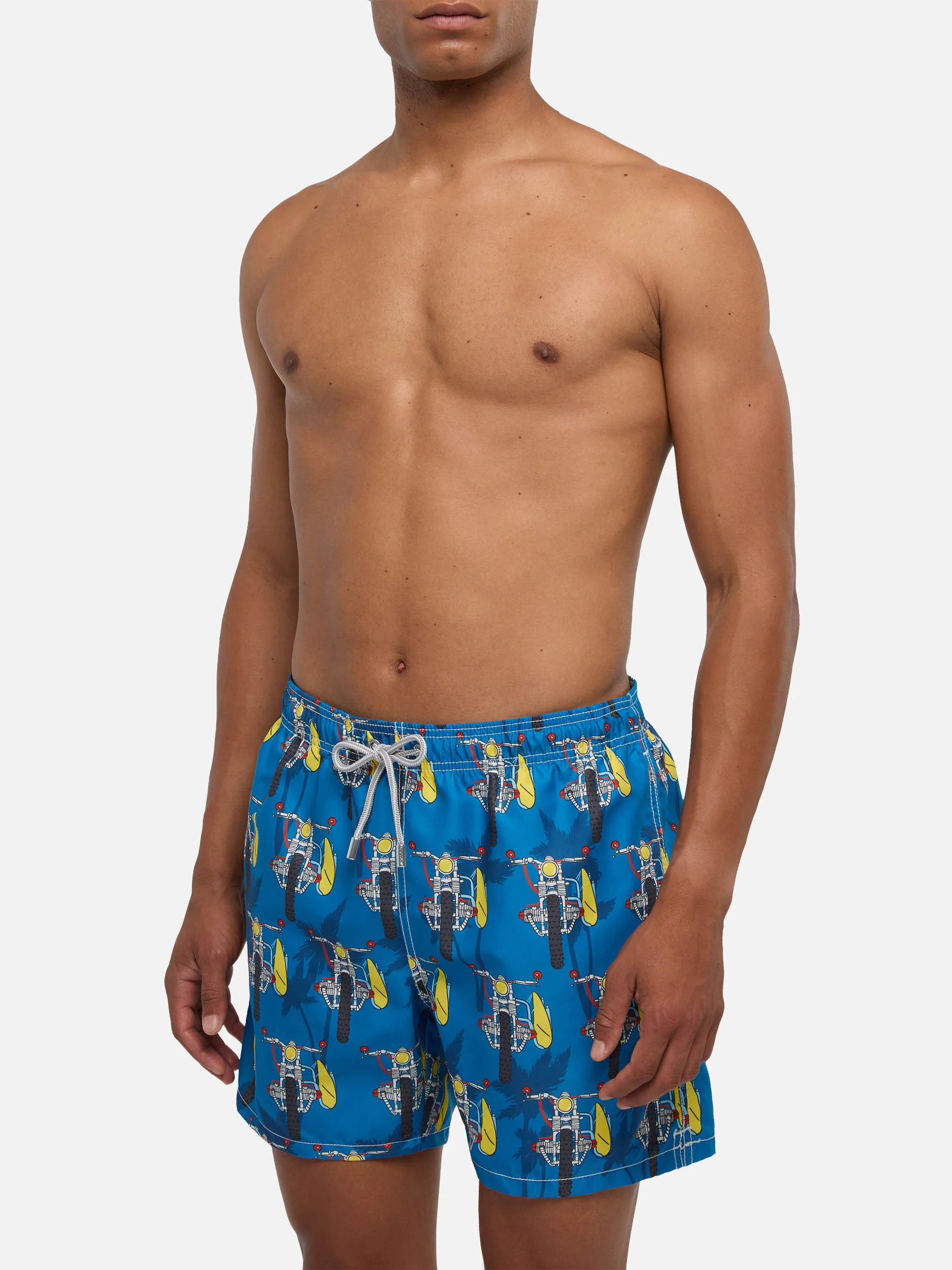 Mid-length swimshorts with surf motorbike - Image 3