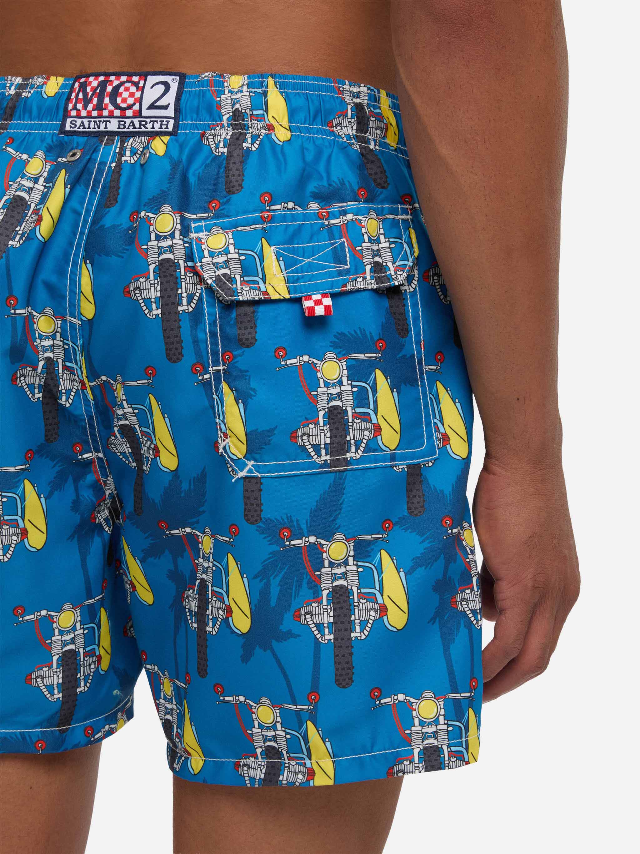 Mid-length swimshorts with surf motorbike - Image 6