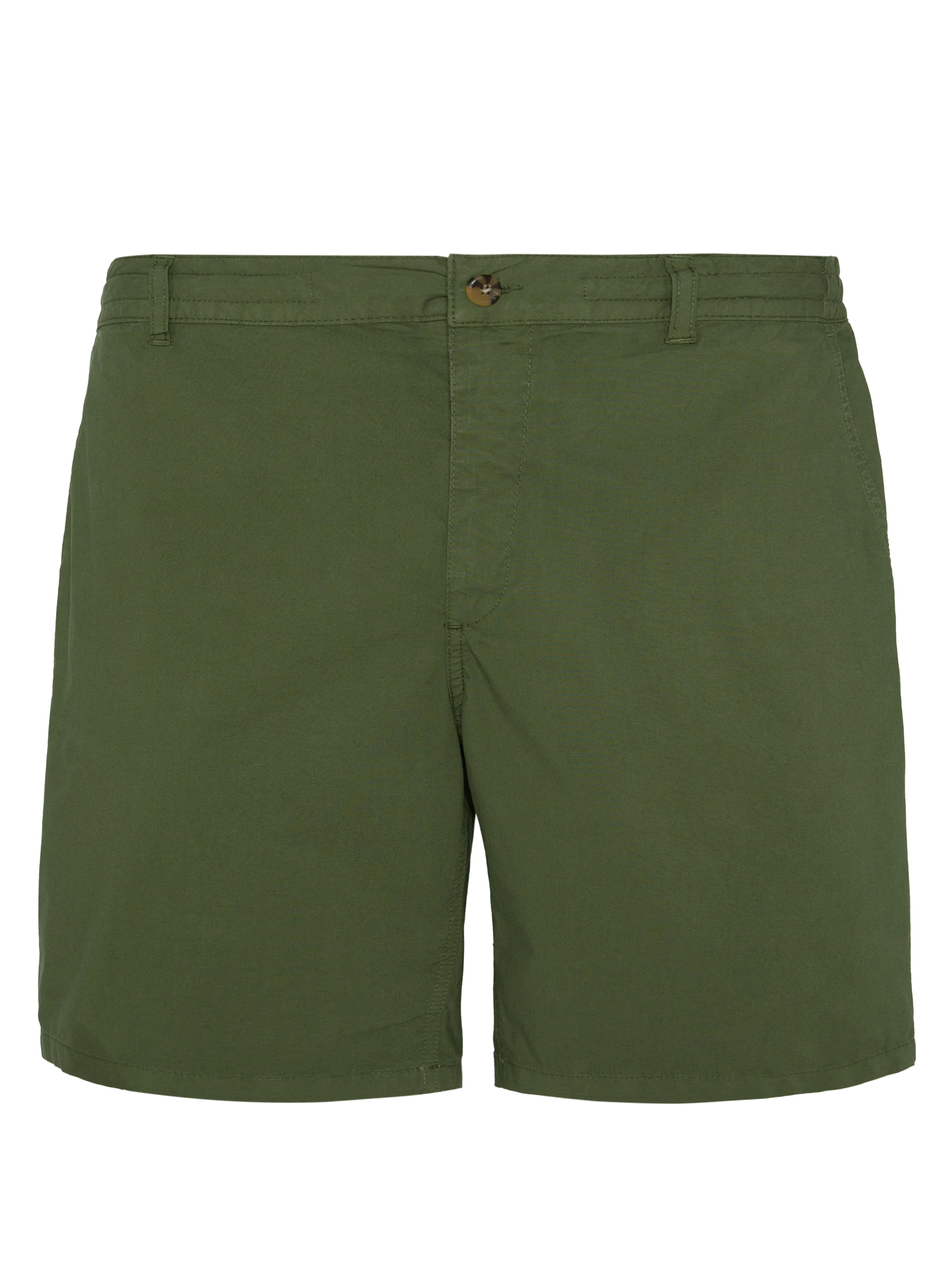 Military green cotton bermuda shorts Ischia - Image 4