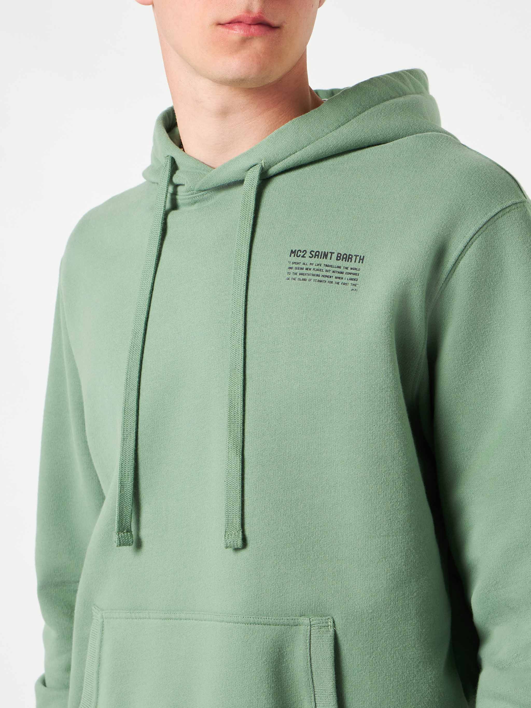 Military green hoodie | Pantone® Special Edition - Image 2