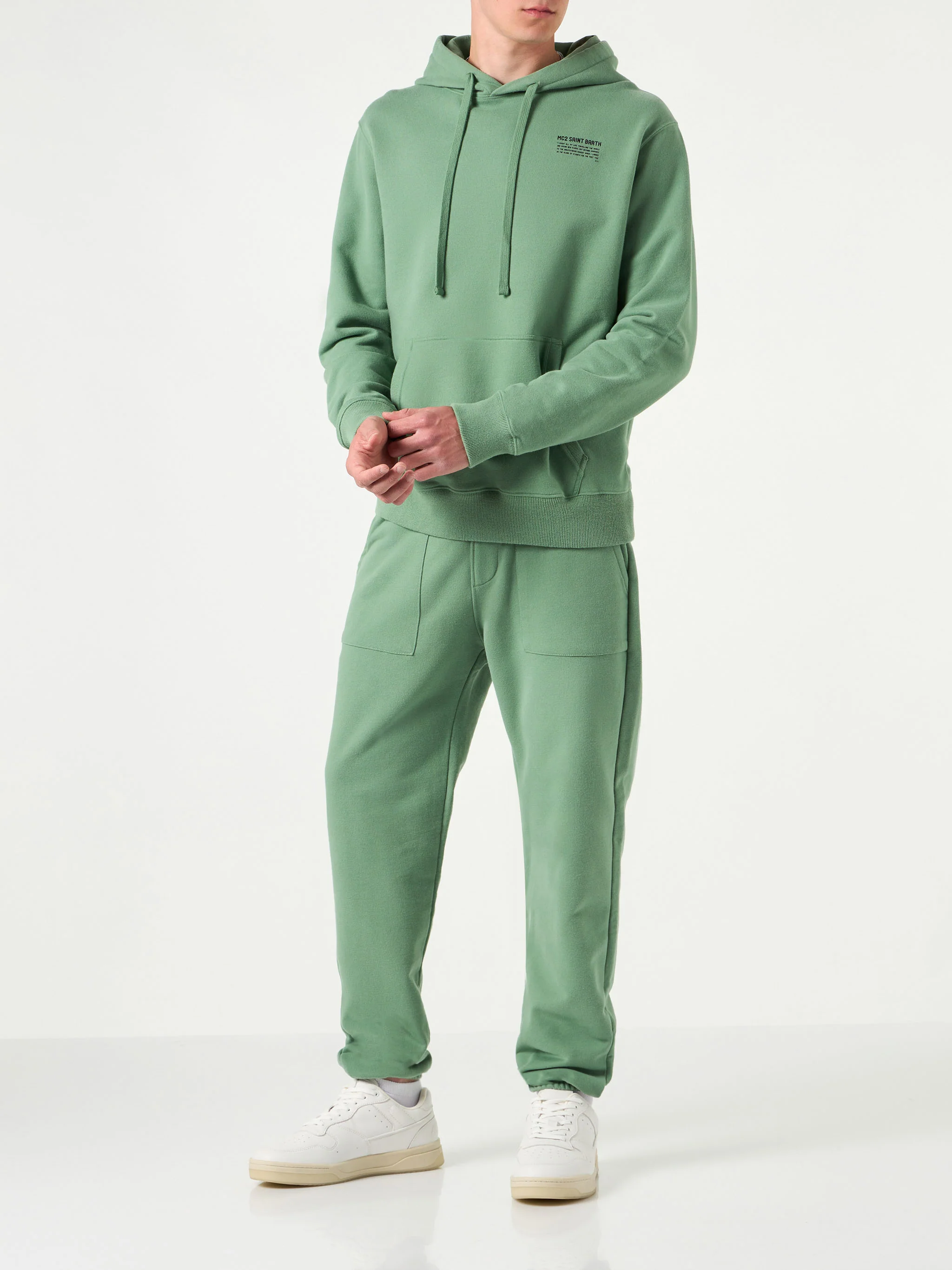 Military green hoodie | Pantone® Special Edition - Image 4
